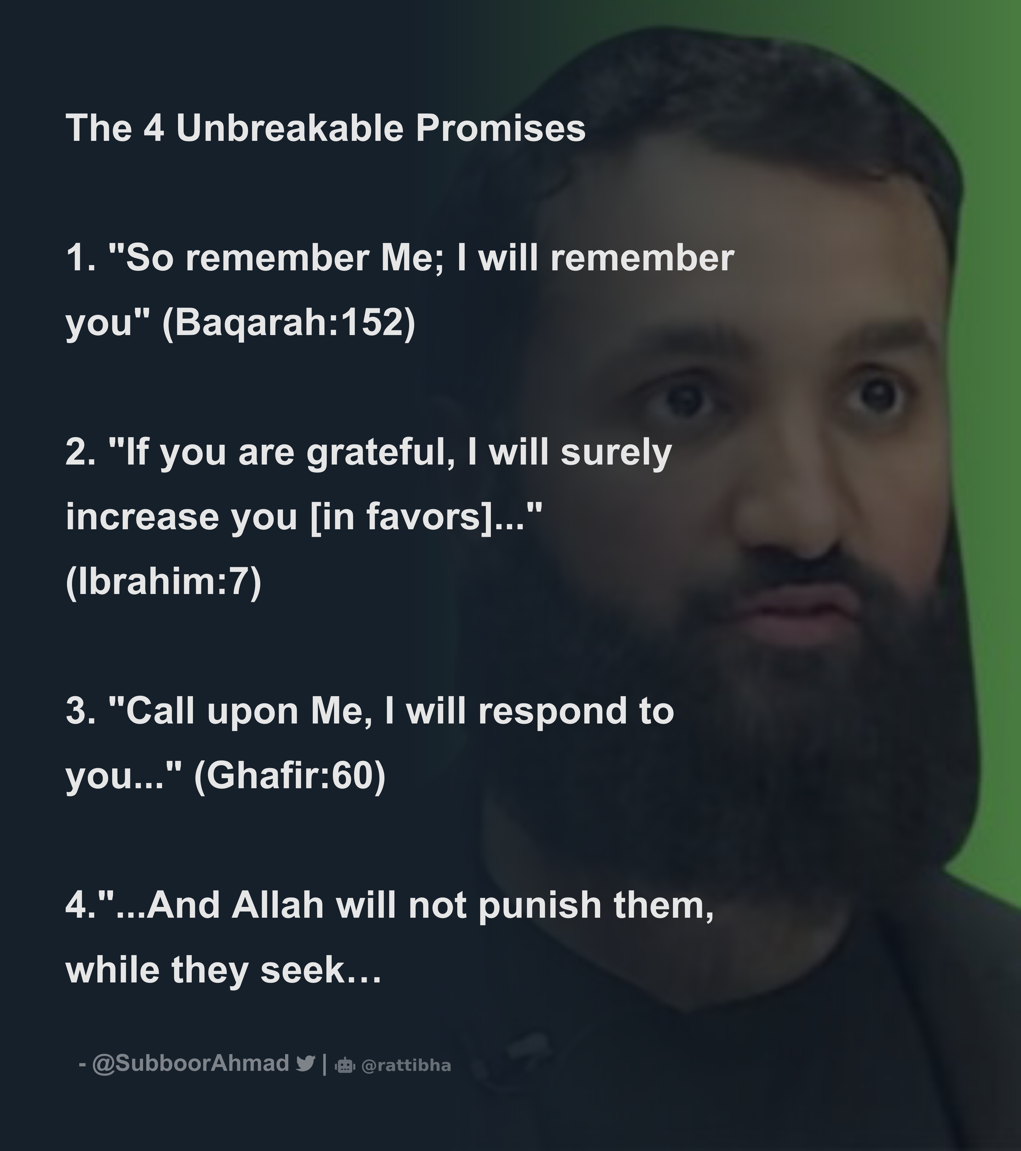 The 4 Unbreakable Promises 1 So Remember Me I Will Remember You