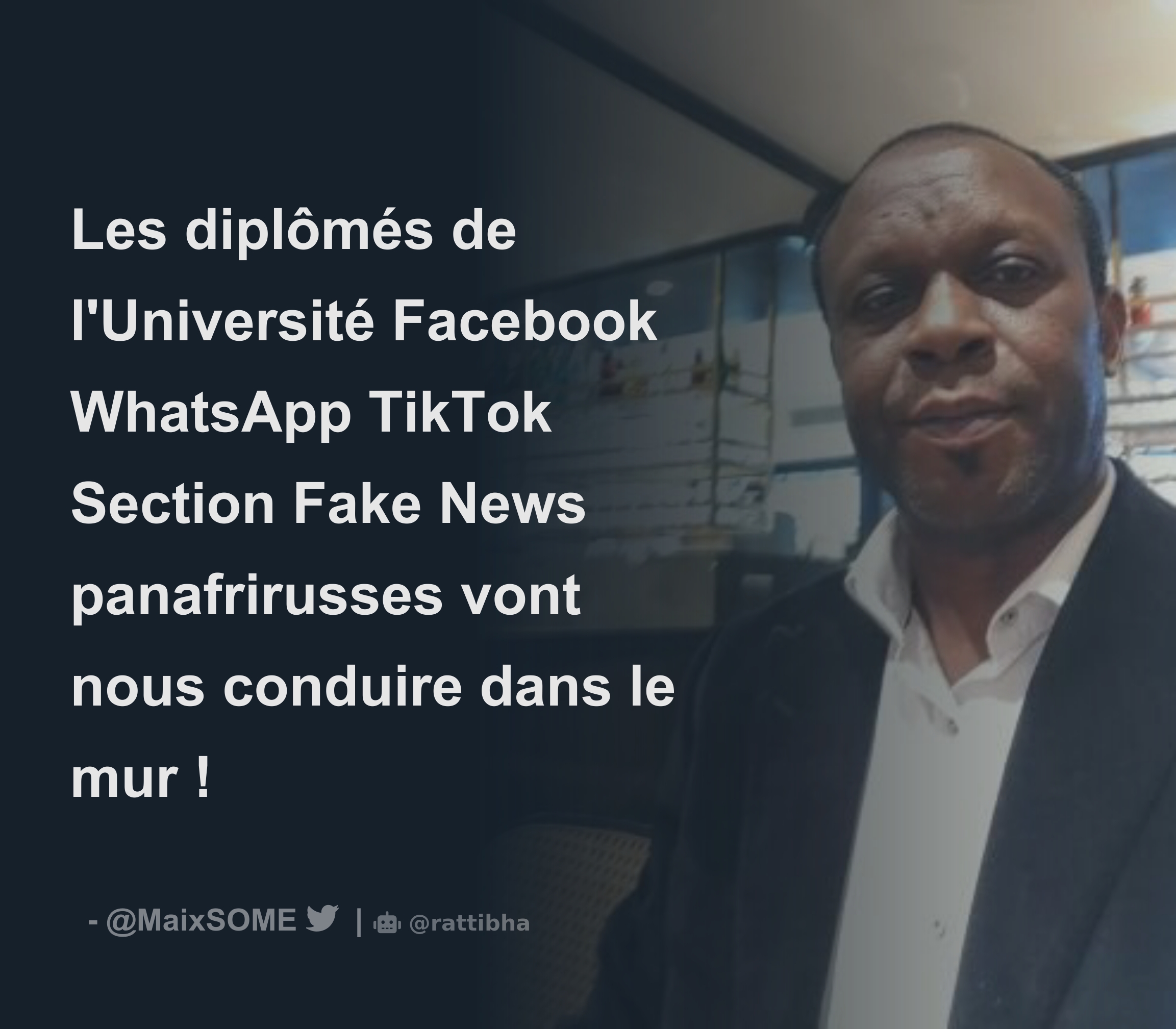 Les Dipl M S De L Universit Facebook Whatsapp Tiktok Section Fake News