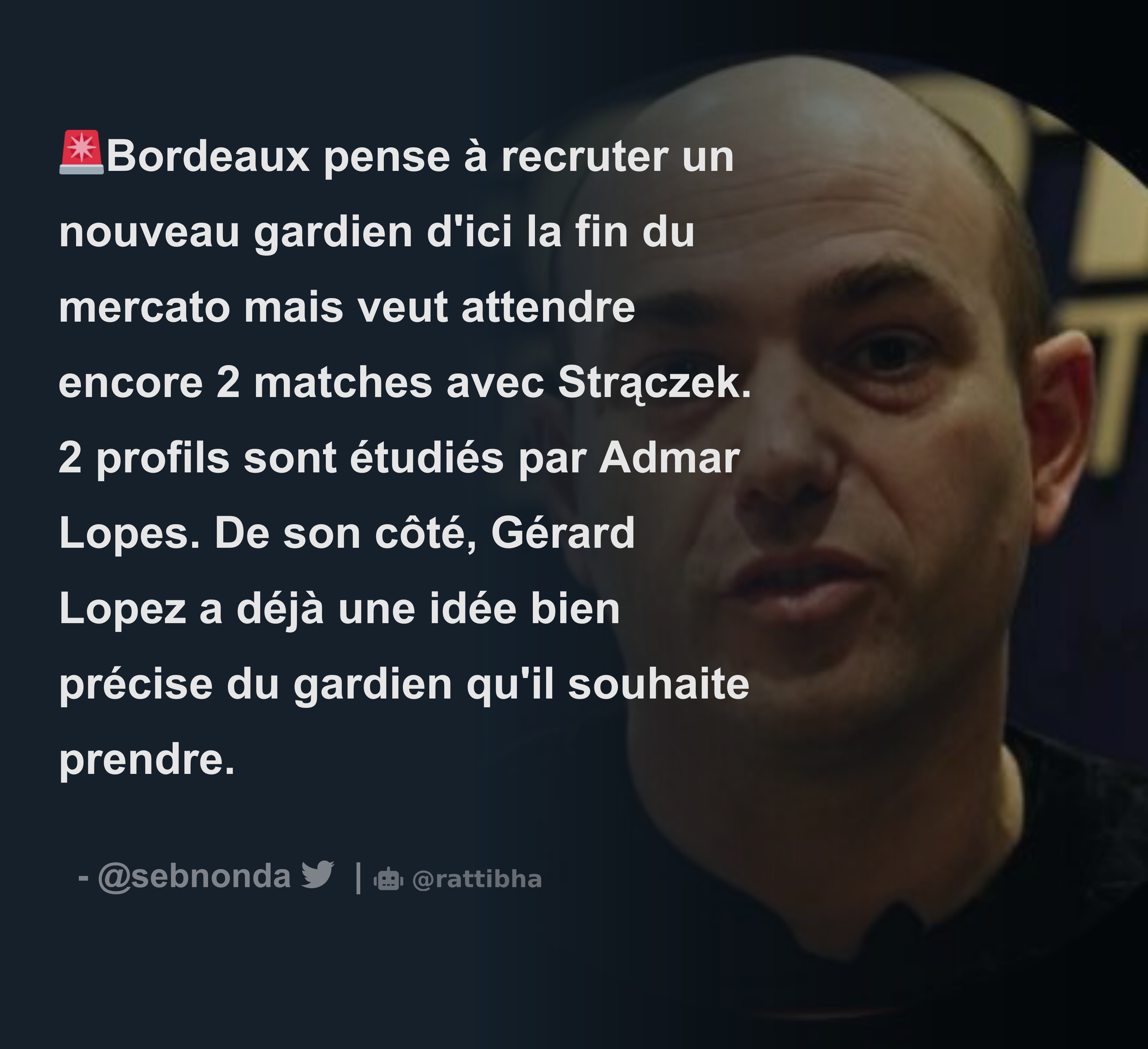 Bordeaux pense à recruter un nouveau gardien d ici la fin du mercato