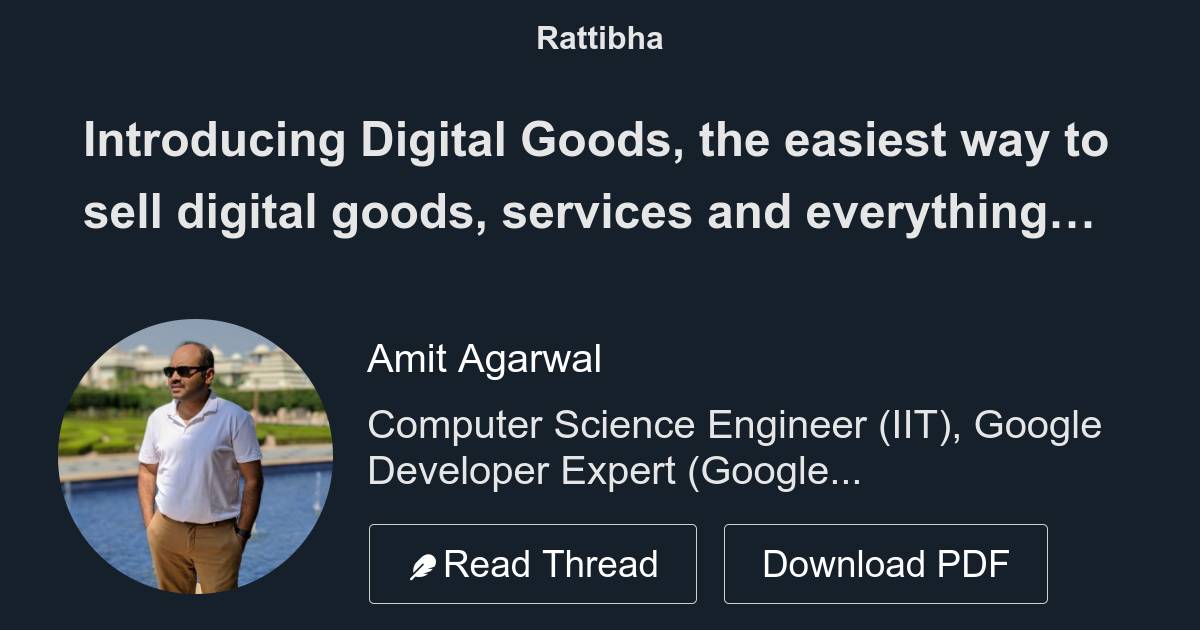 Introducing Digital Goods, the easiest way to sell digital goods