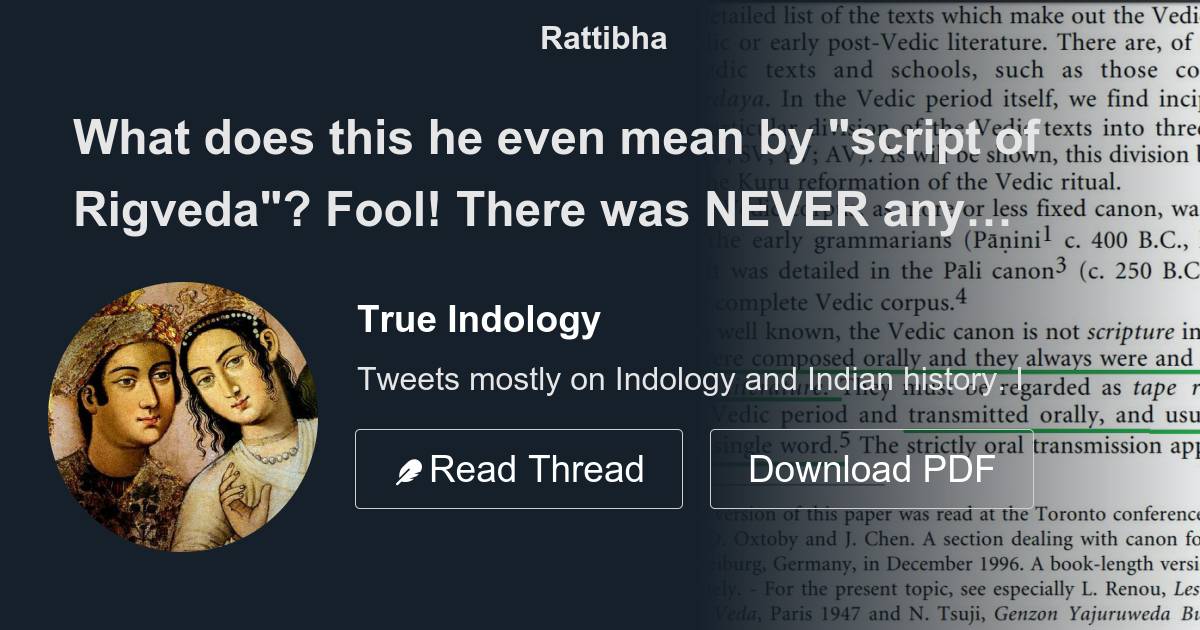 what-does-this-he-even-mean-by-script-of-rigveda-fool-there-was