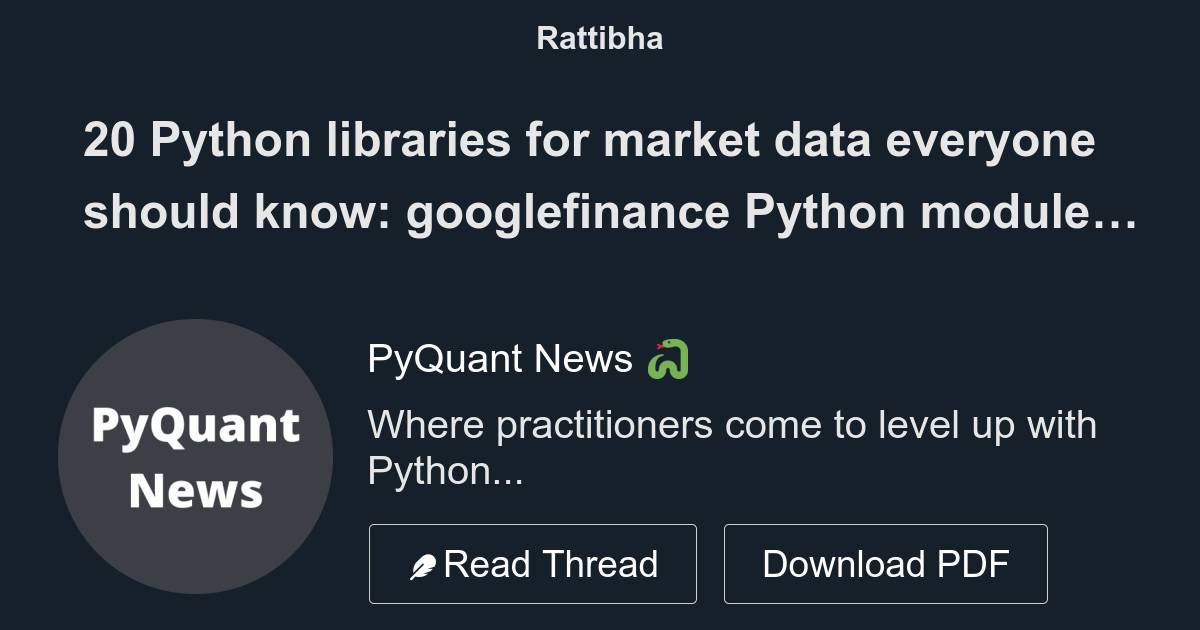 20-python-libraries-for-market-data-everyone-should-know-thread-from