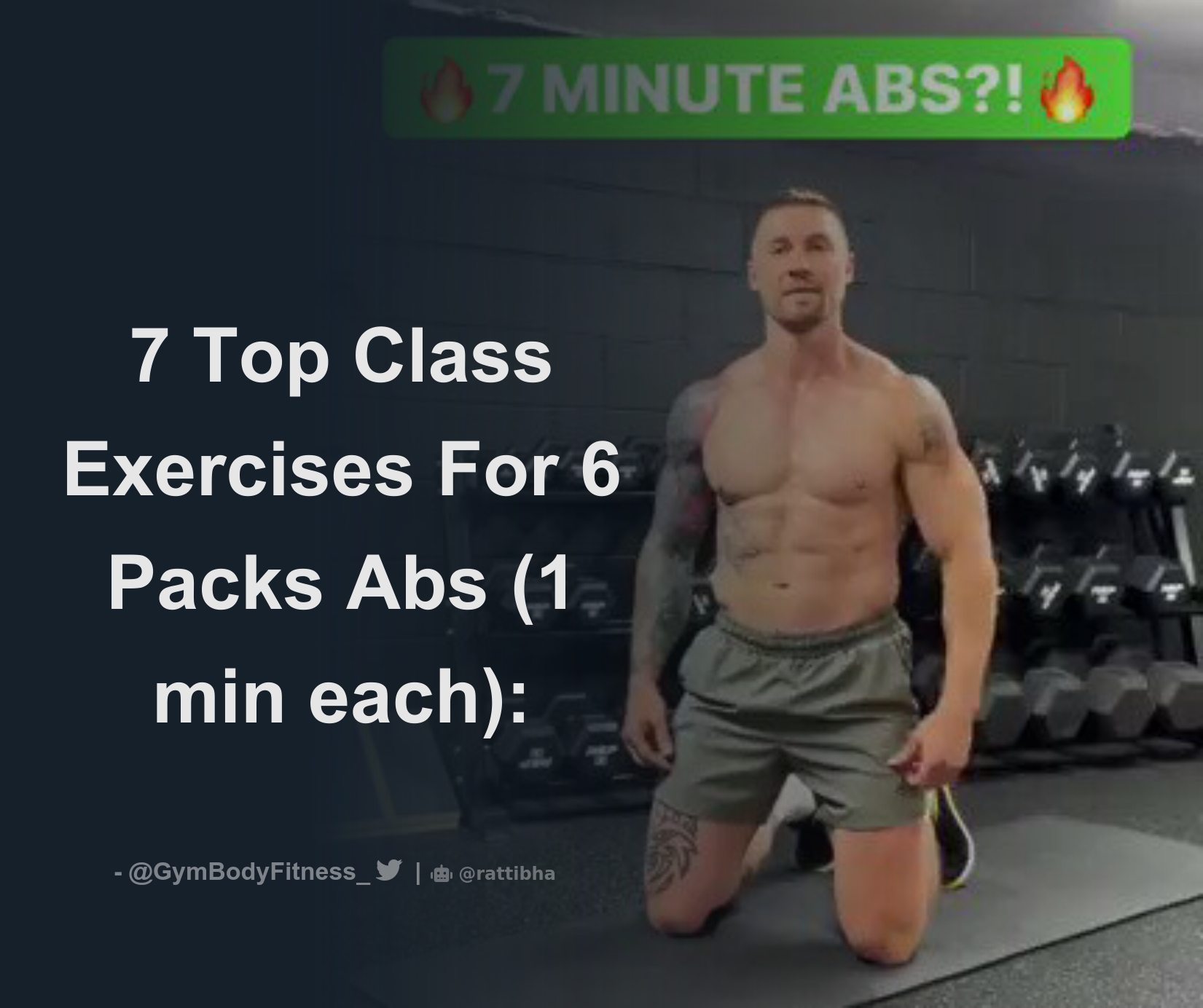 RIPPED Abs In 1 Minute!