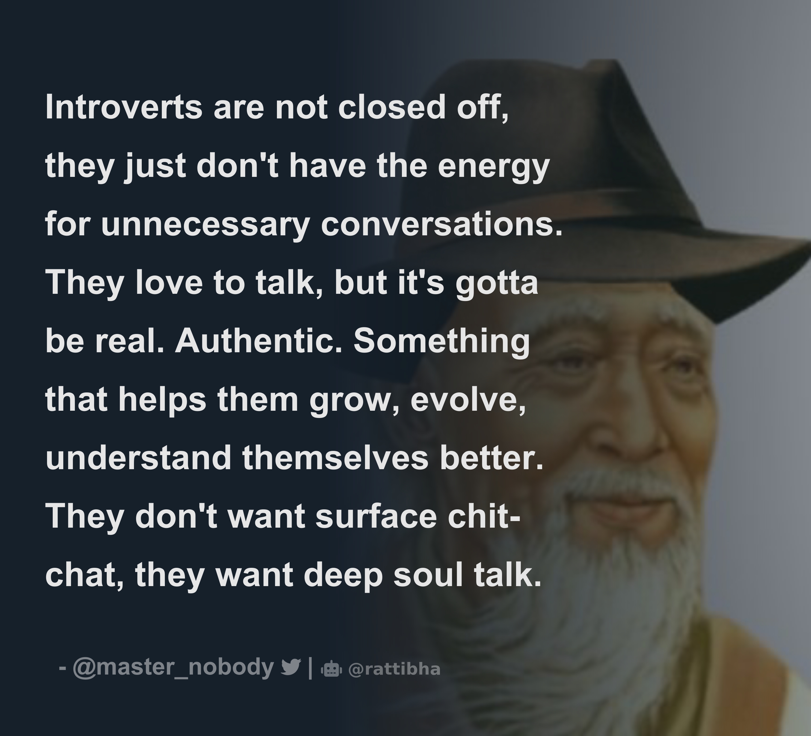 Introverts are not closed off they just don t have the energy for