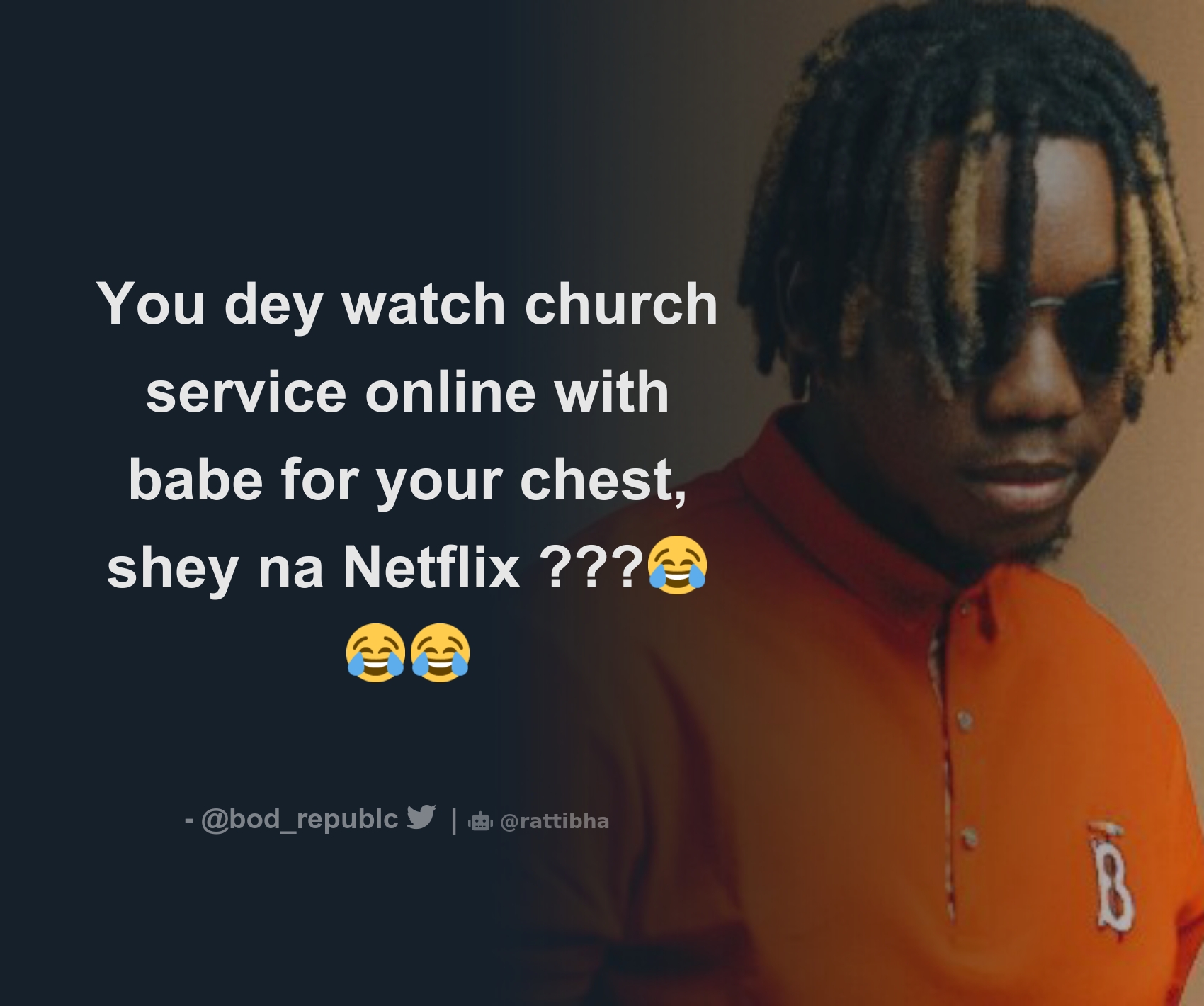 You Dey Watch Church Service Online With Babe For Your Chest Shey Na