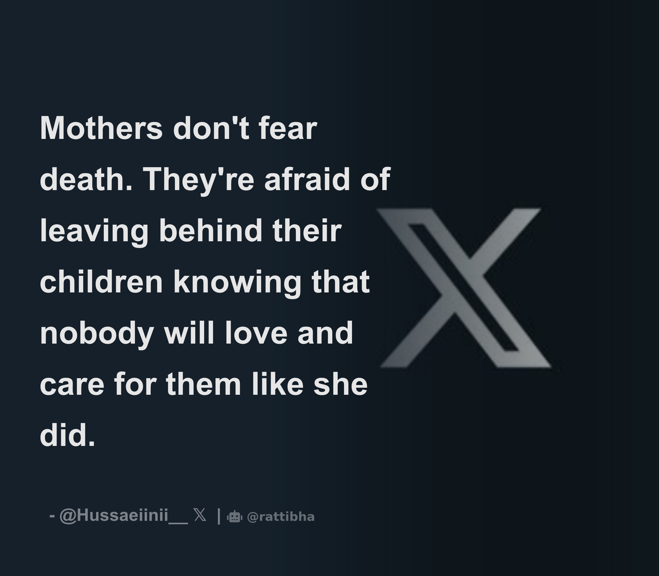 mothers-don-t-fear-death-they-re-afraid-of-leaving-behind-their