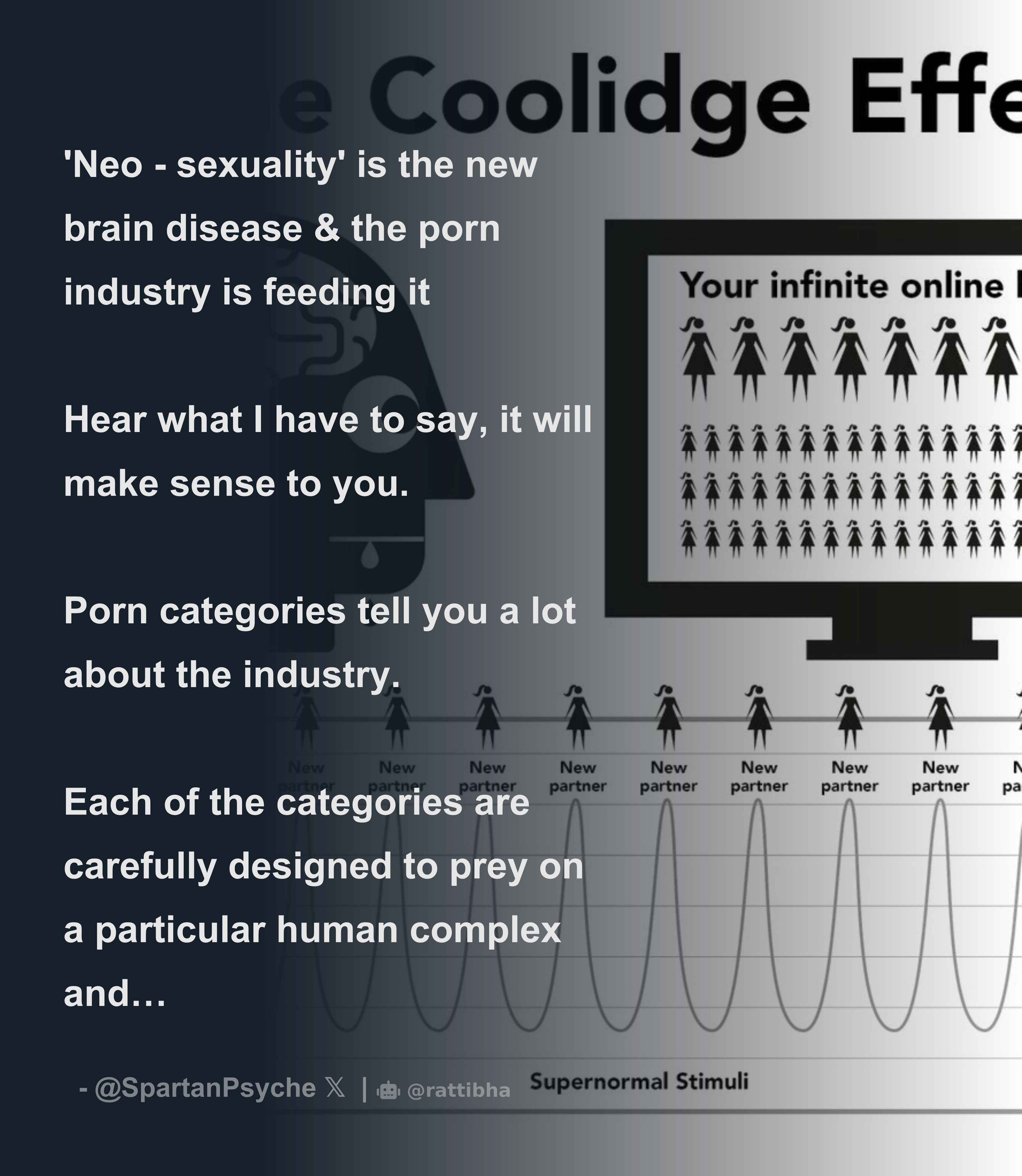 Neo - sexuality' is the new brain disease & the porn industry is  feeding it Hear what I have to say, it will make sense to you. Porn categ -  Thread from