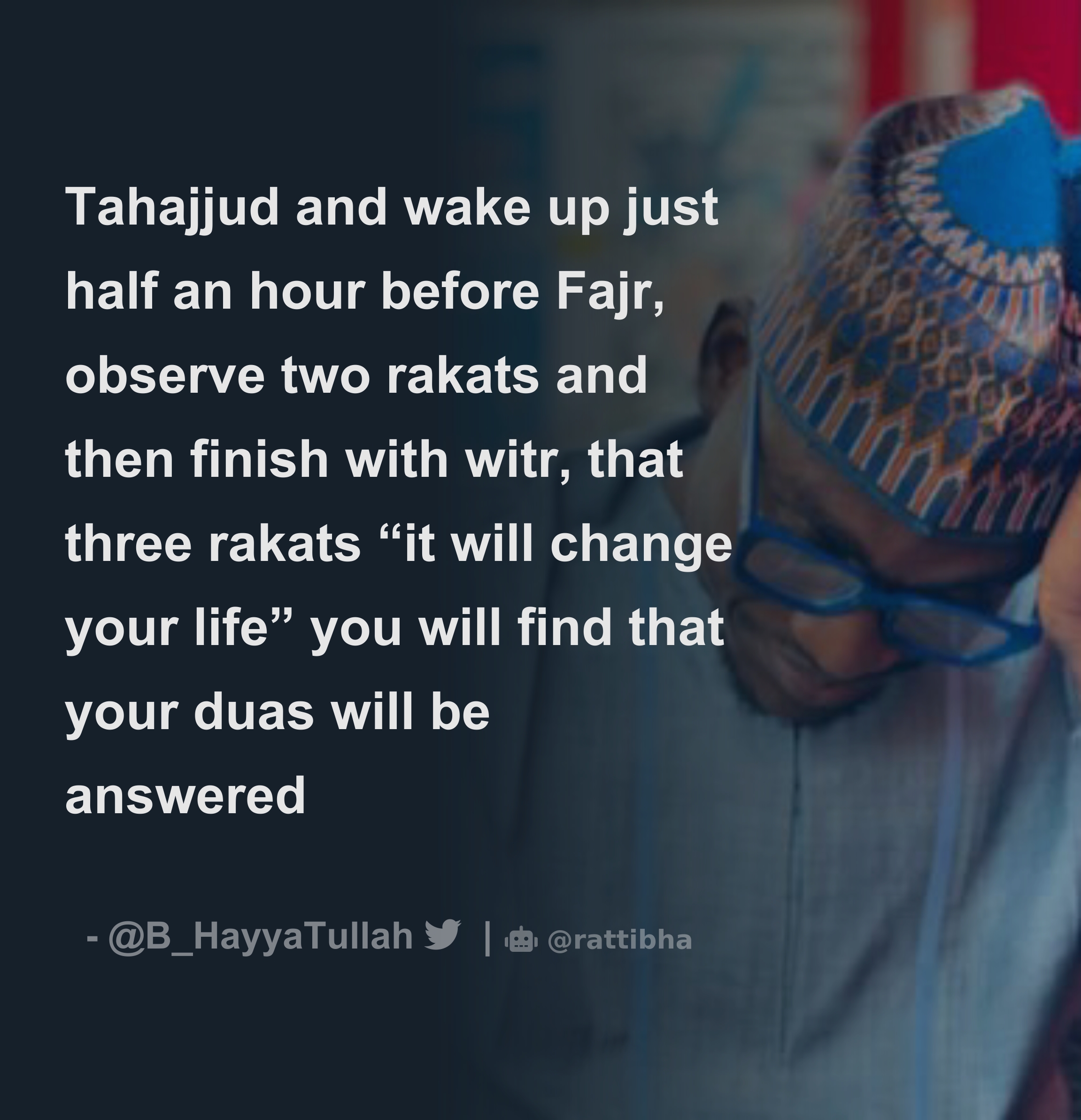 Tahajjud And Wake Up Just Half An Hour Before Fajr Observe Two Rakats tahajjud-and-wake-up-just-half-an-hour-before-fajr-observe-two-rakats