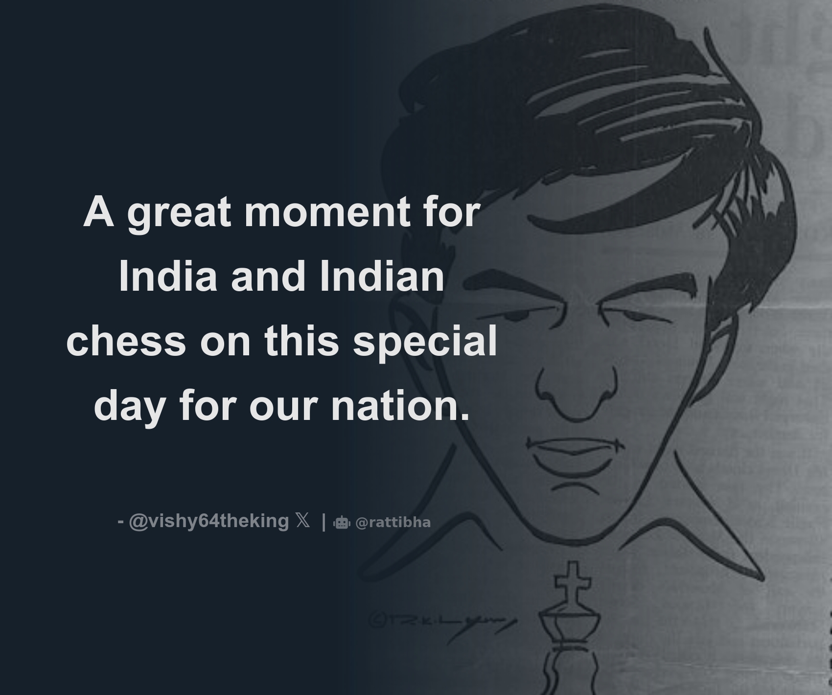 Viswanathan Anand (@vishy64theking) / X