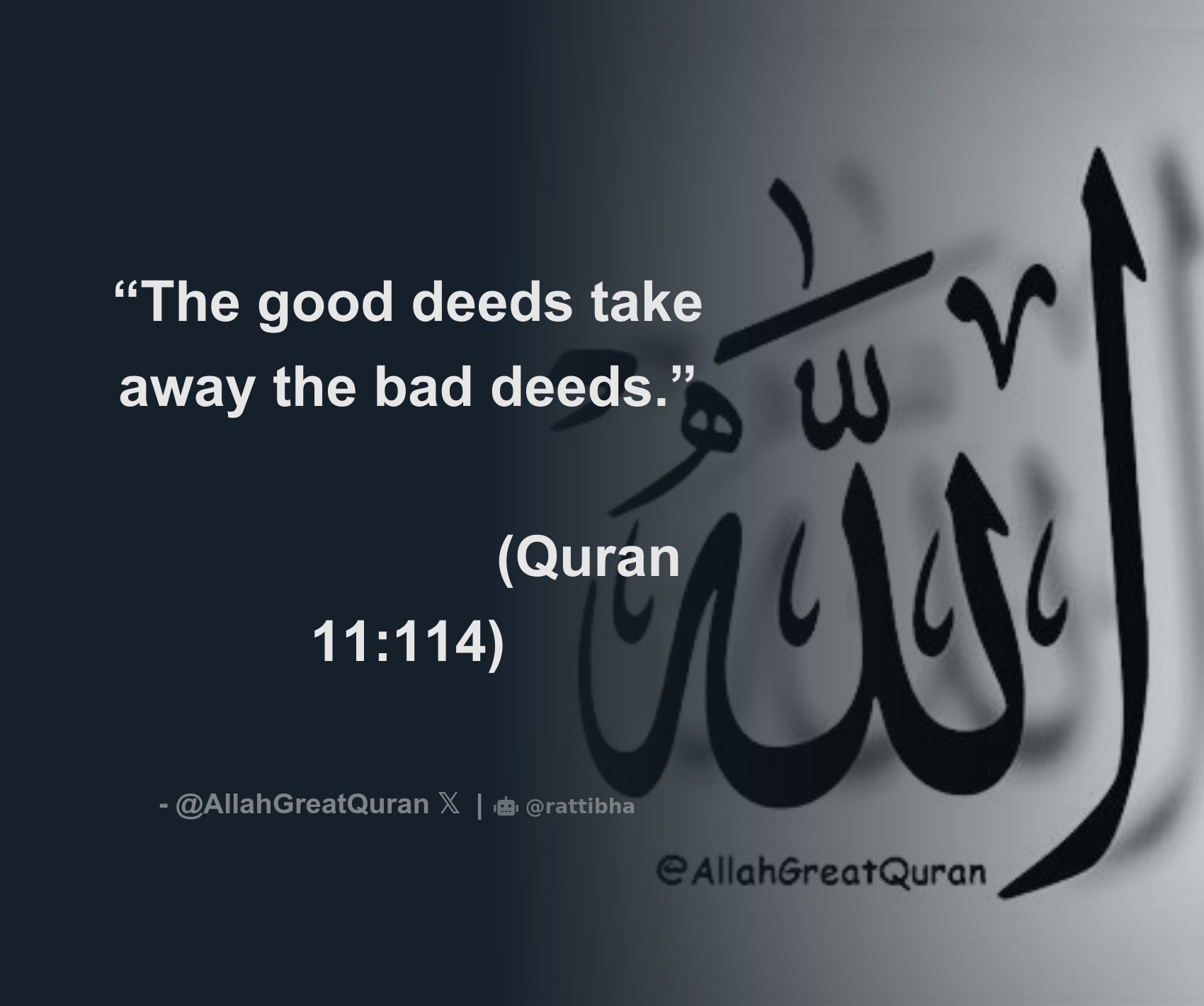 good deeds quotes in islam