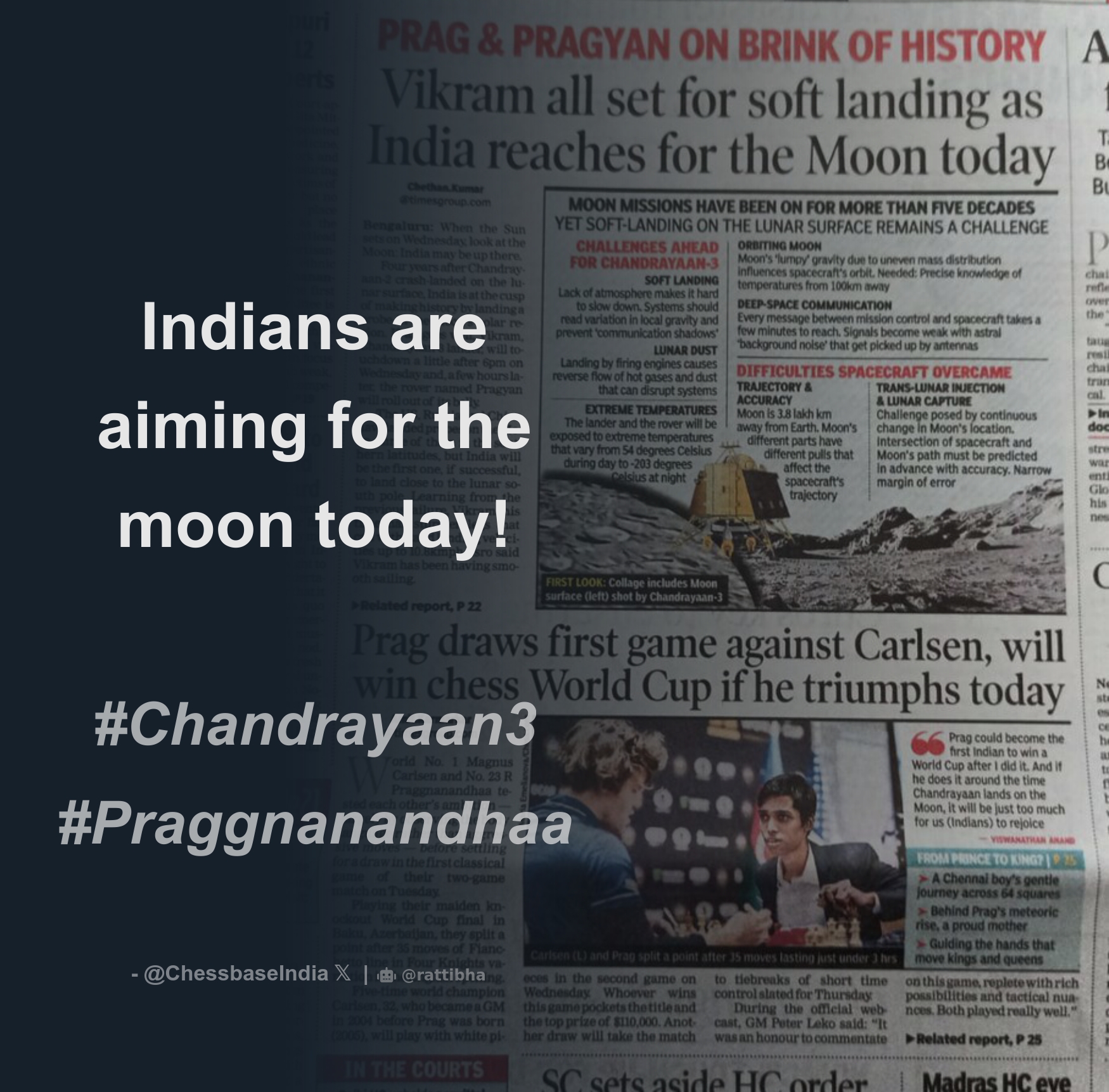 Behind Praggnanandhaa's meteoric rise, a proud mother…