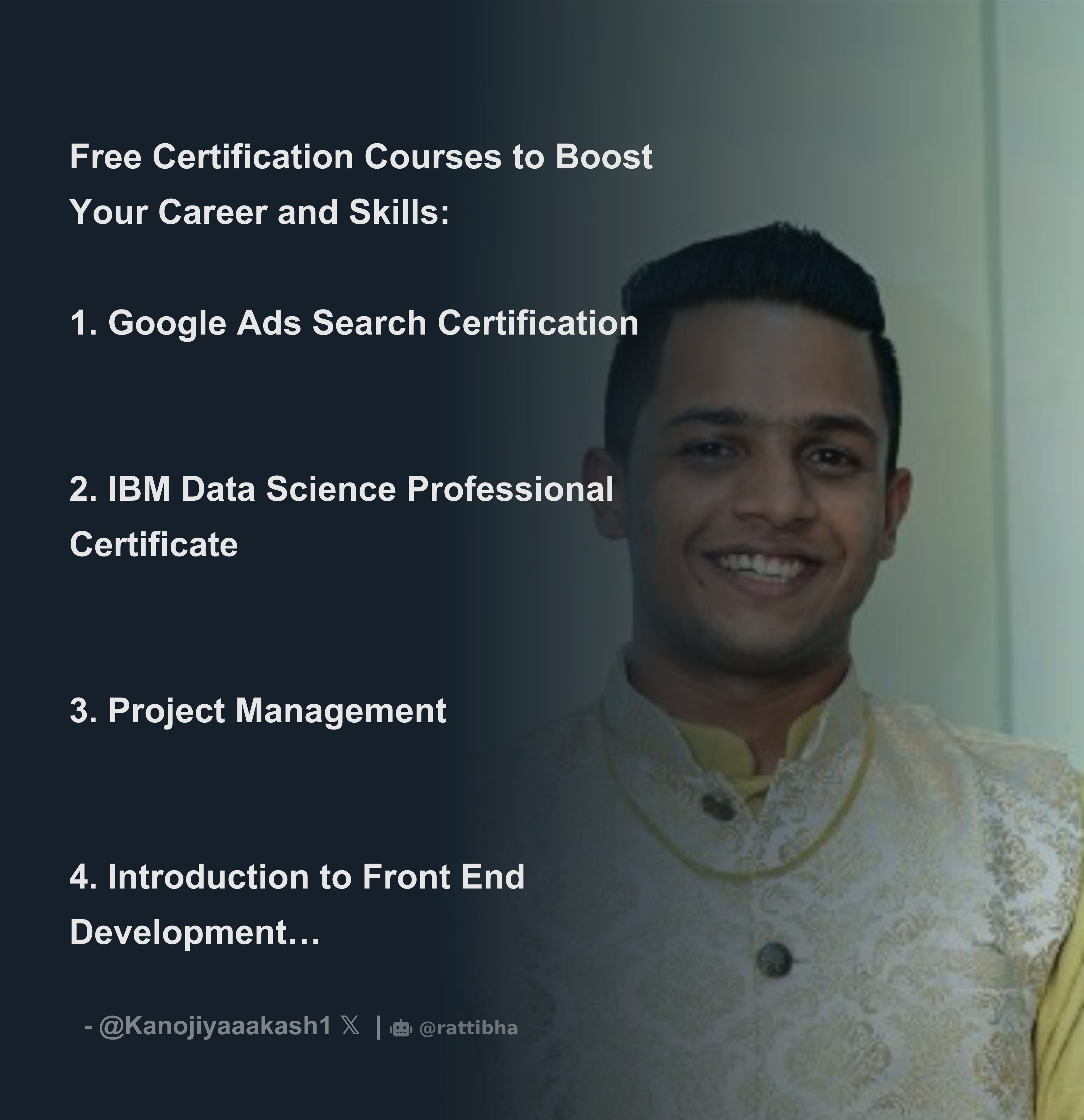 Free certification courses to boost your career and skills 1 google