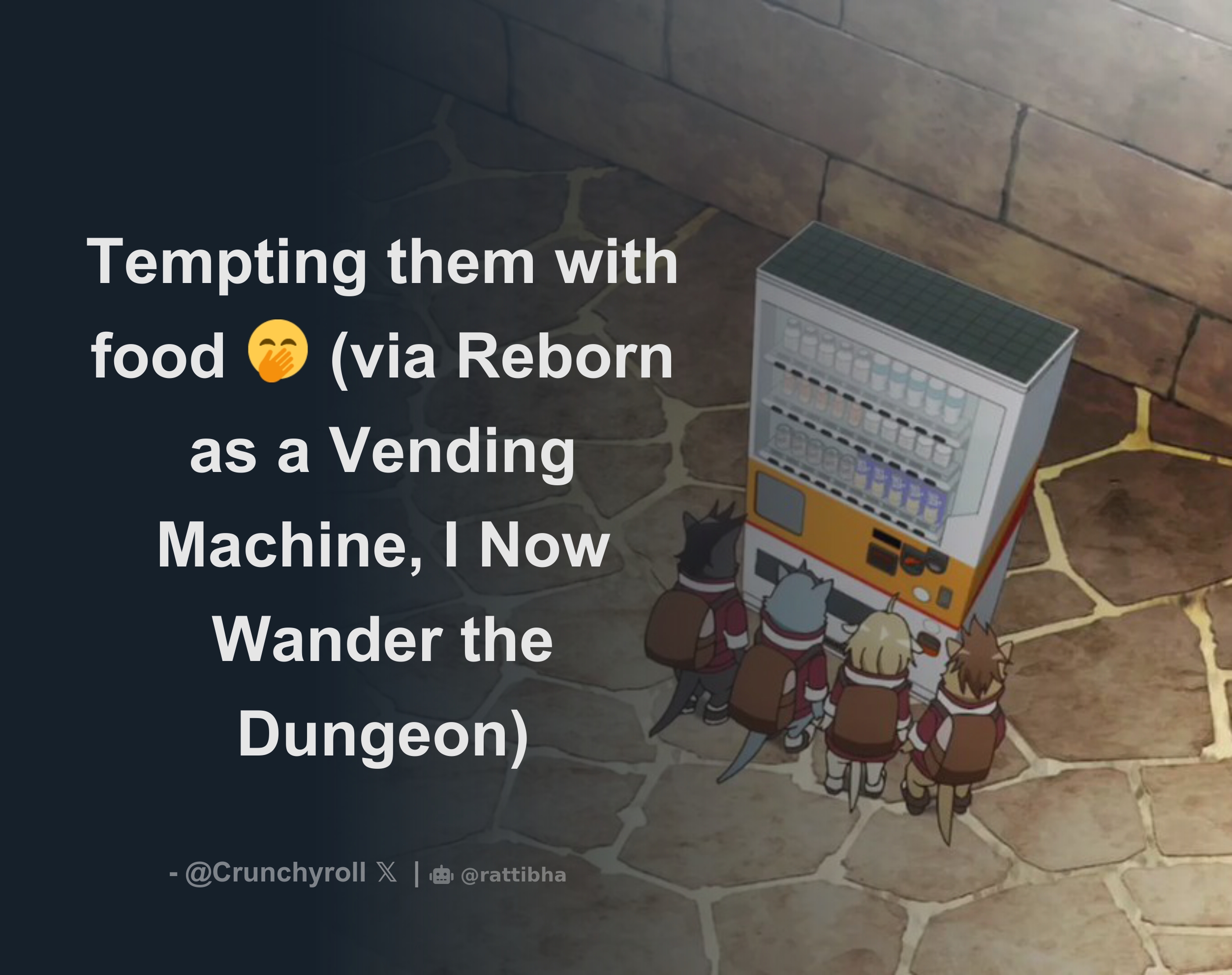 Reborn as a Vending Machine, I Now Wander the Dungeon: Crunchyroll