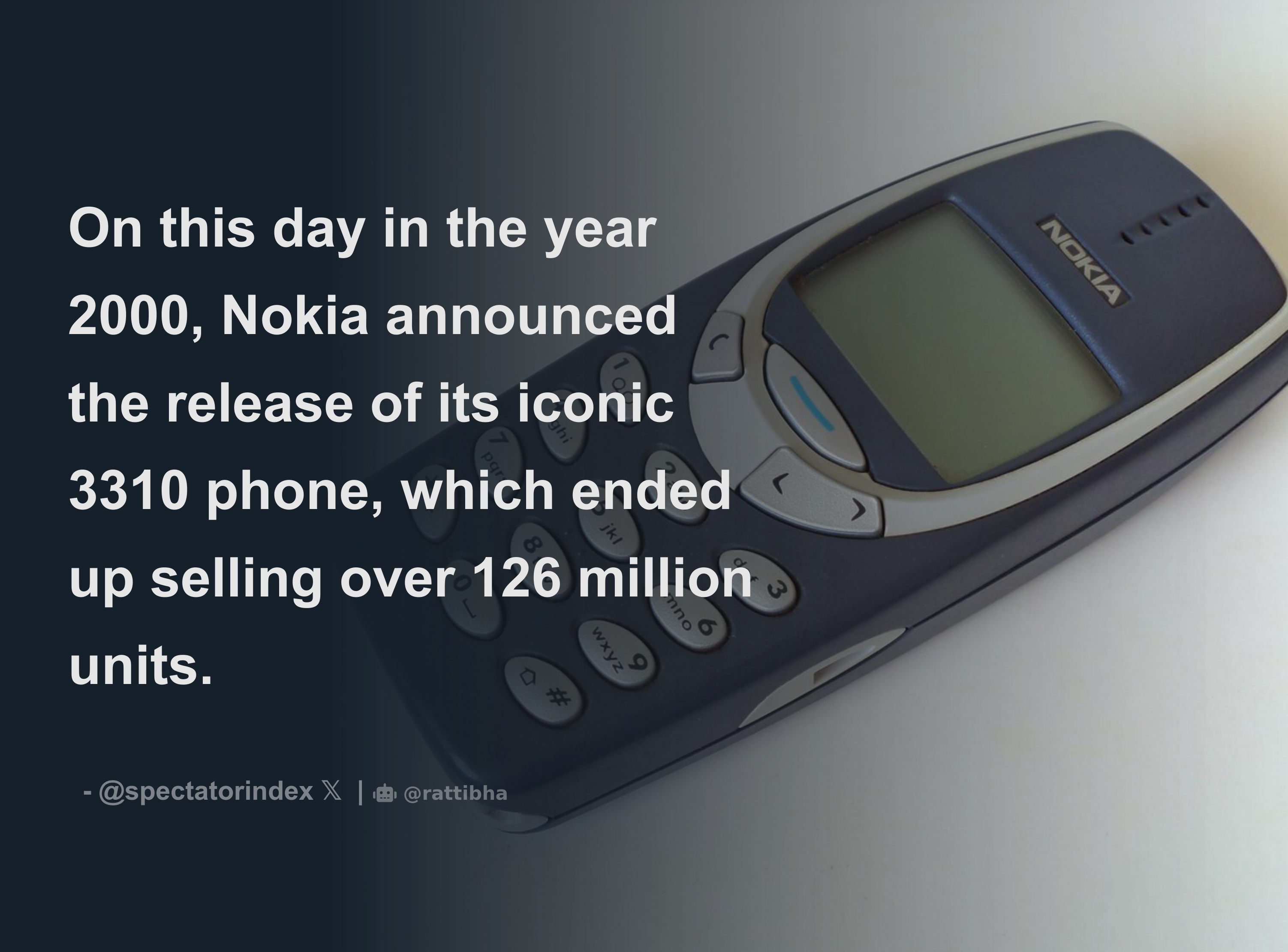 Legendary Nokia 3310 might be coming back this month, Digital News - AsiaOne