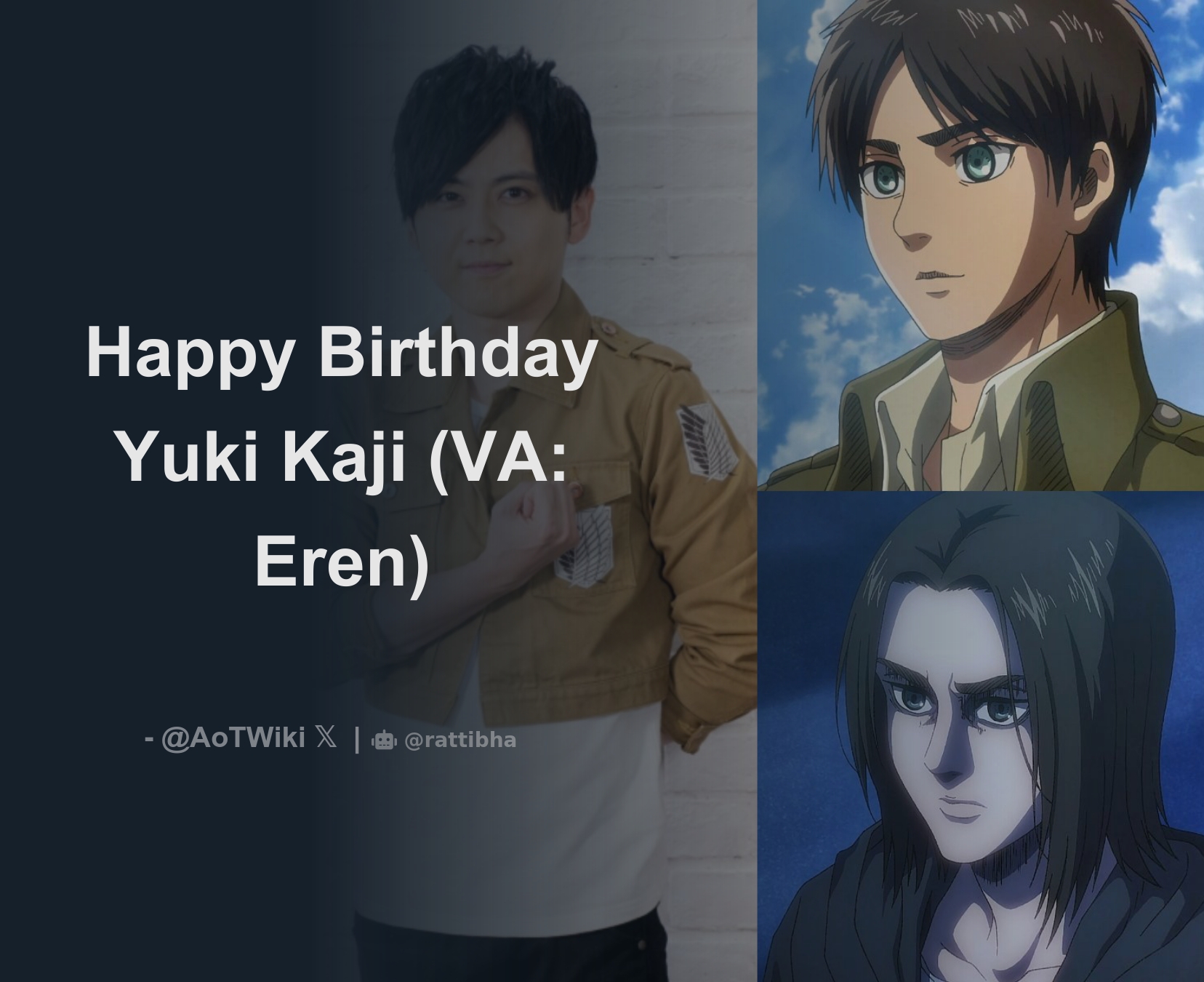 Happy Birthday Yuki Kaji!