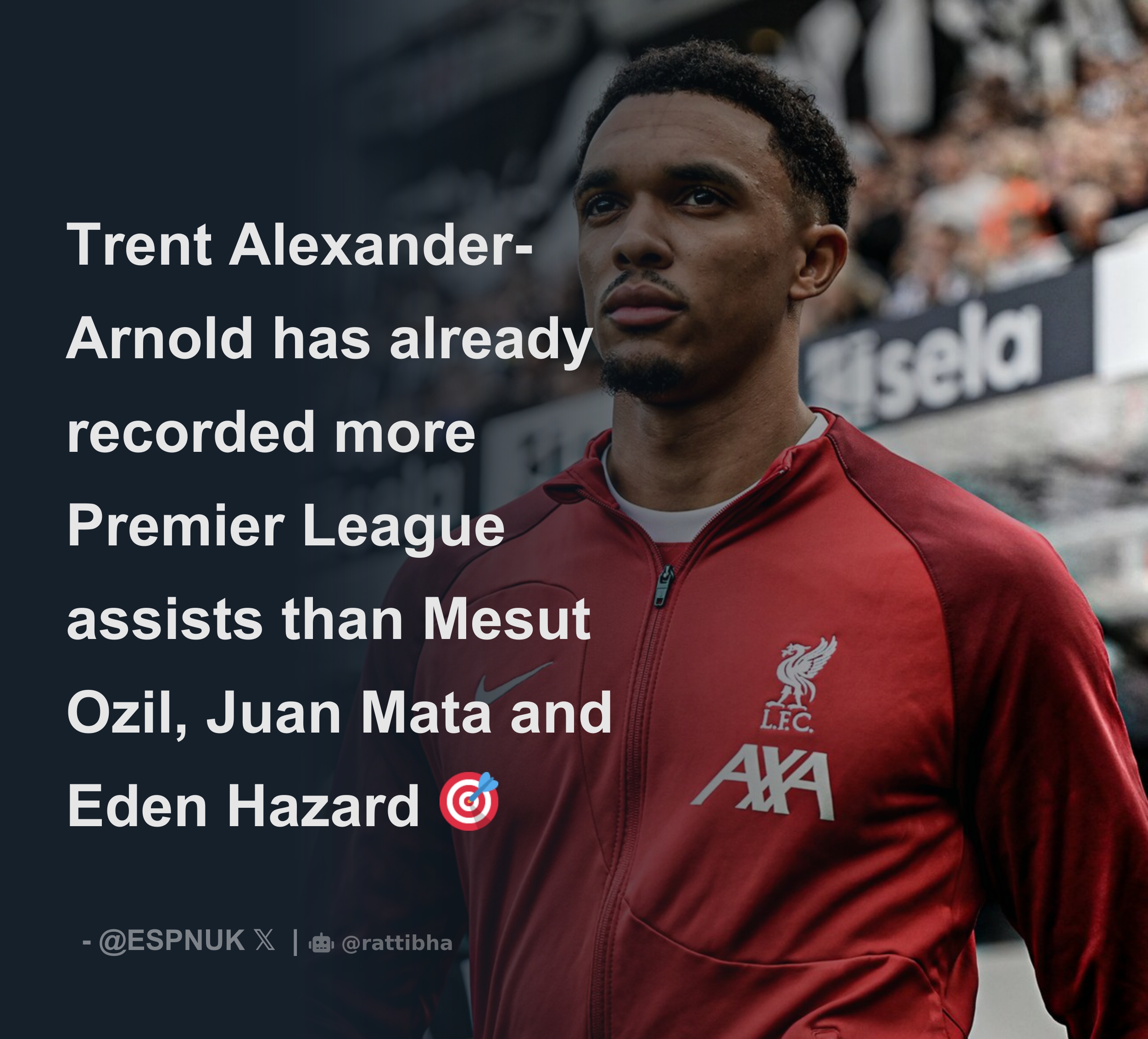 Trent Alexander-Arnold Has Already Recorded More Premier League Assists ...