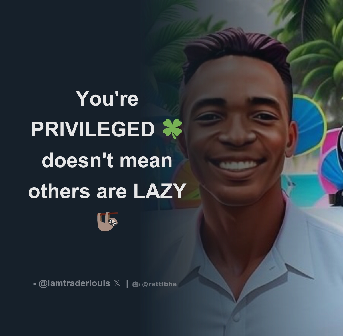 You re PRIVILEGED Doesn t Mean Others Are LAZY Thread From R you-re-privileged-doesn-t-mean-others-are-lazy-thread-from-r