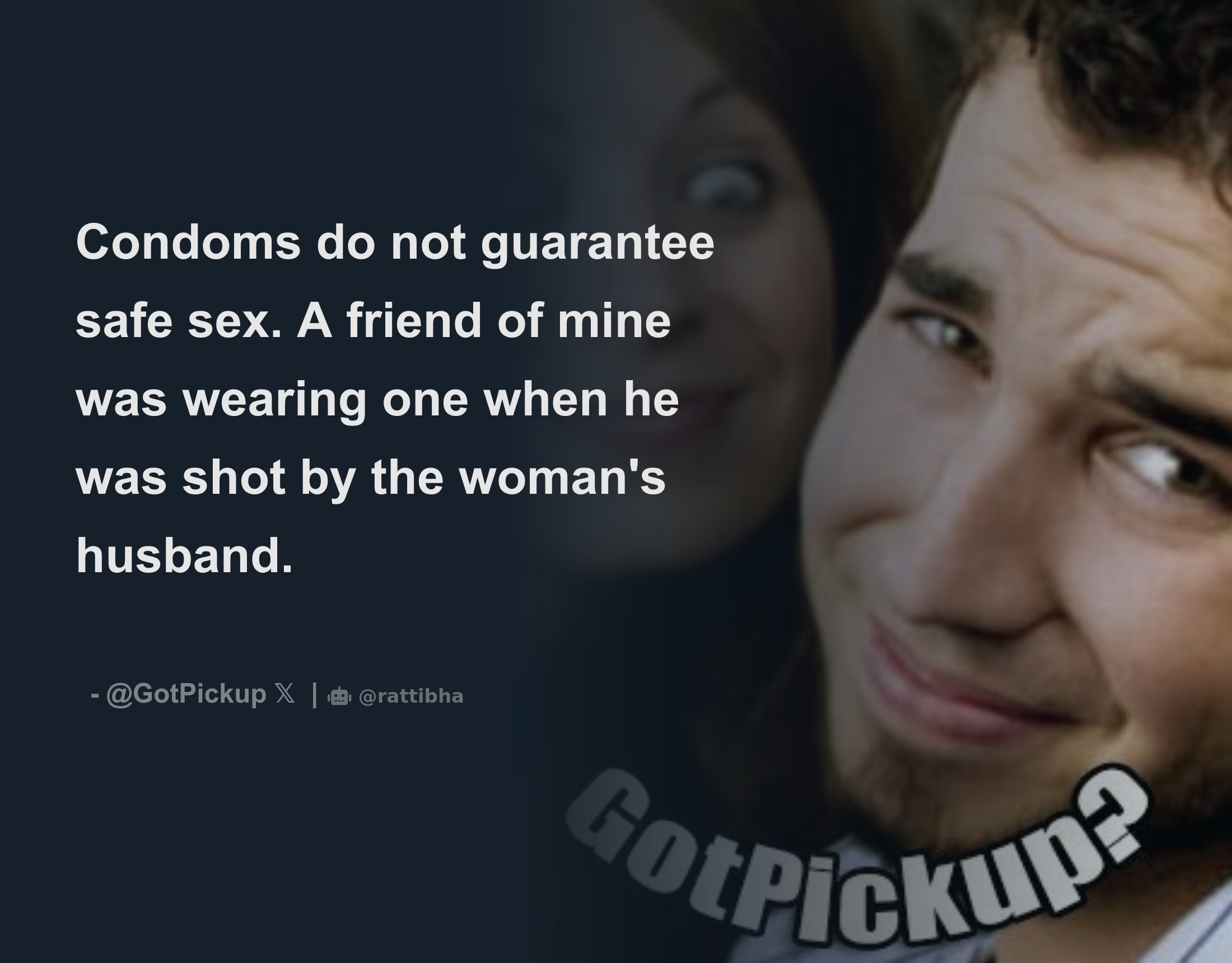 Condoms do not guarantee safe photo