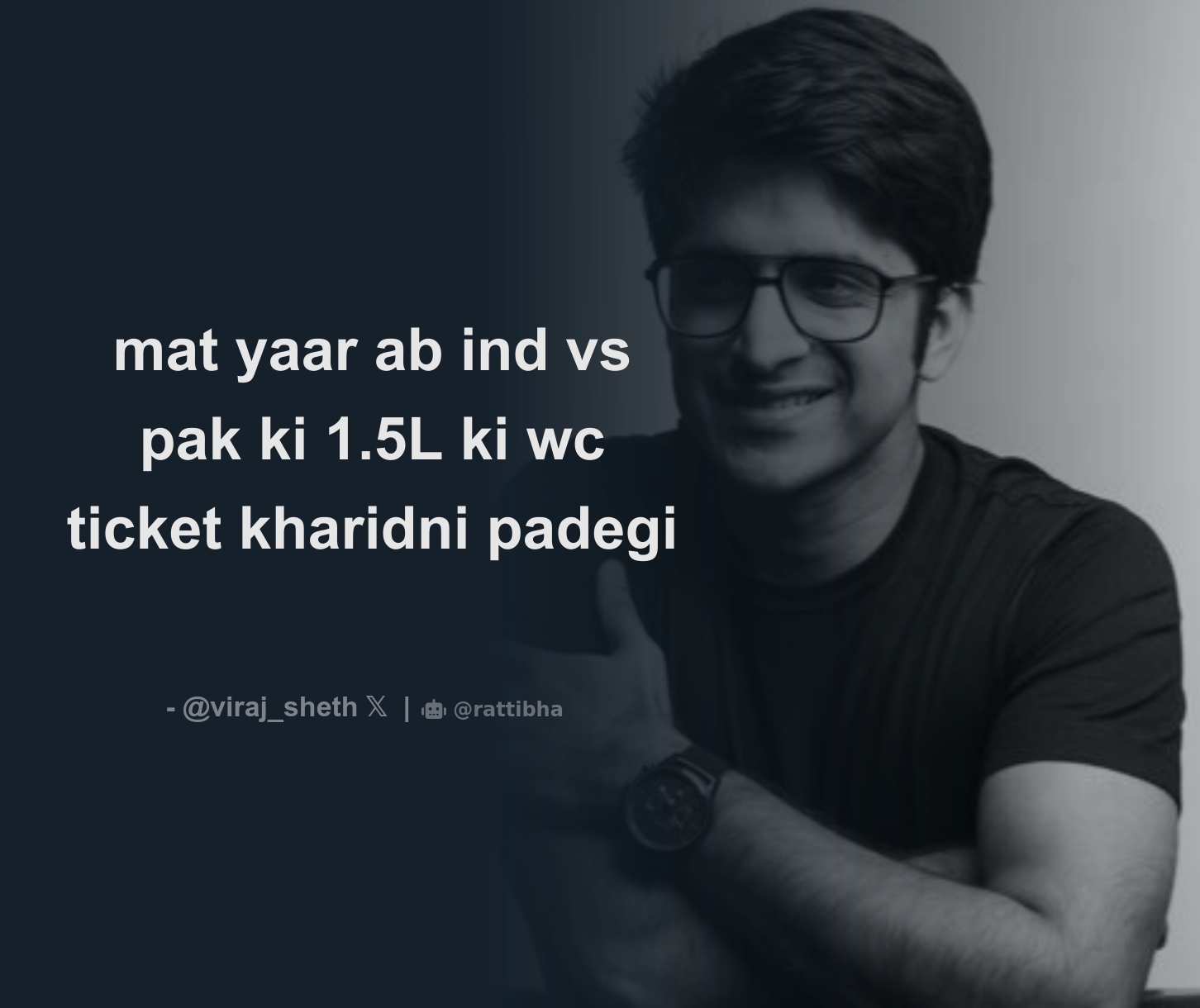 Threads From Viraj Sheth Rattibha Threads From Viraj Sheth Rattibha