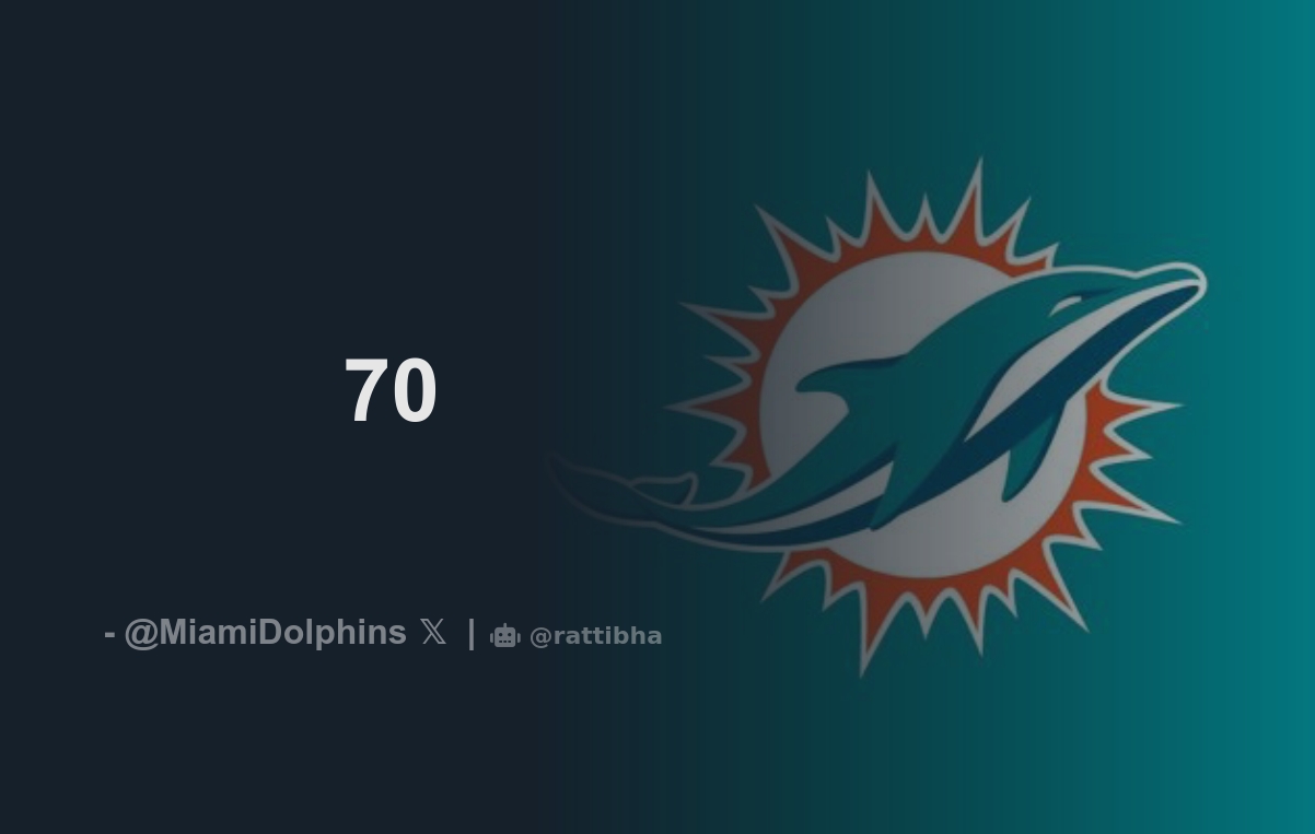 Miami Dolphins on X: Final. #FinsUp  / X