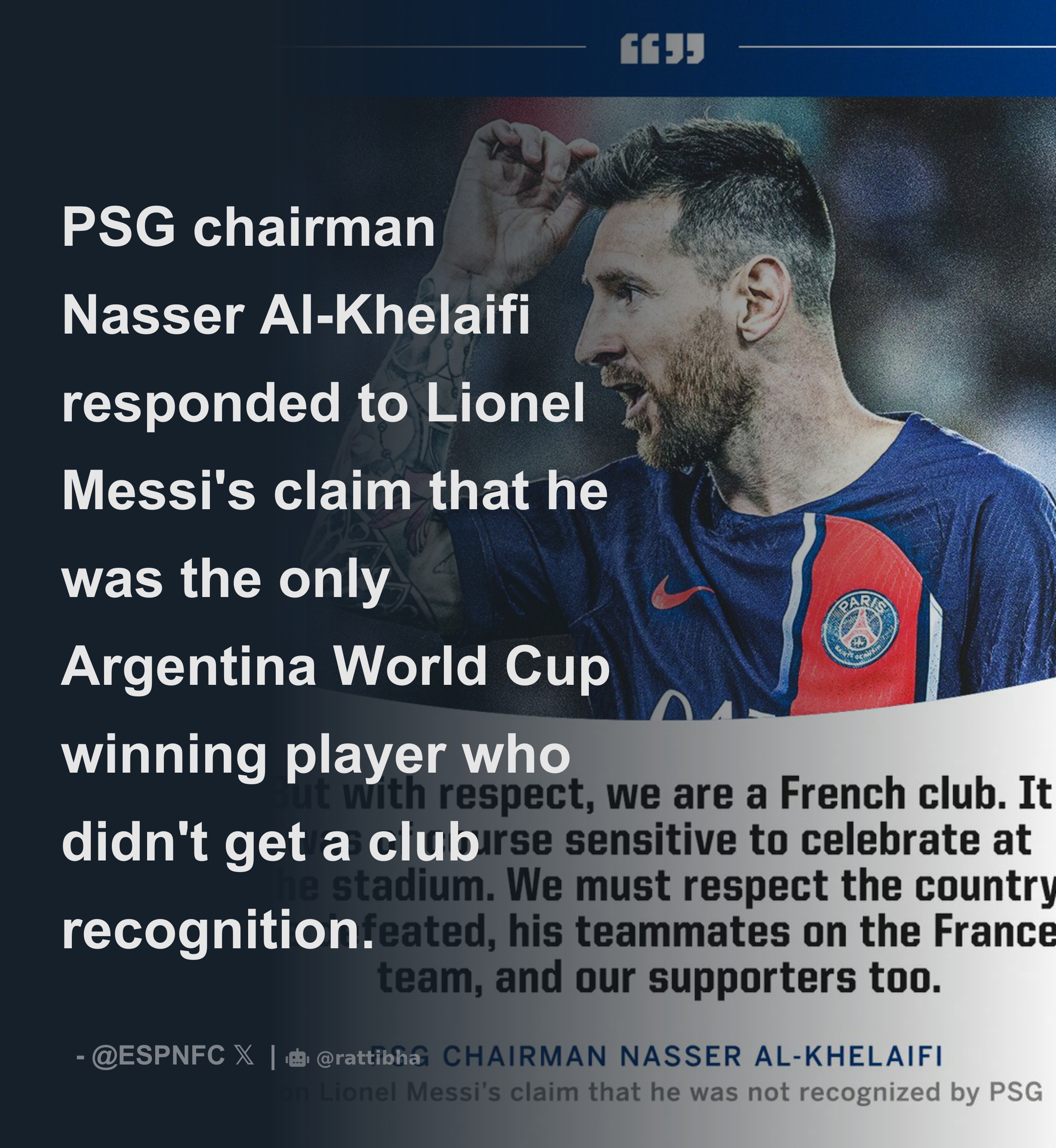 PSG Report on X: 