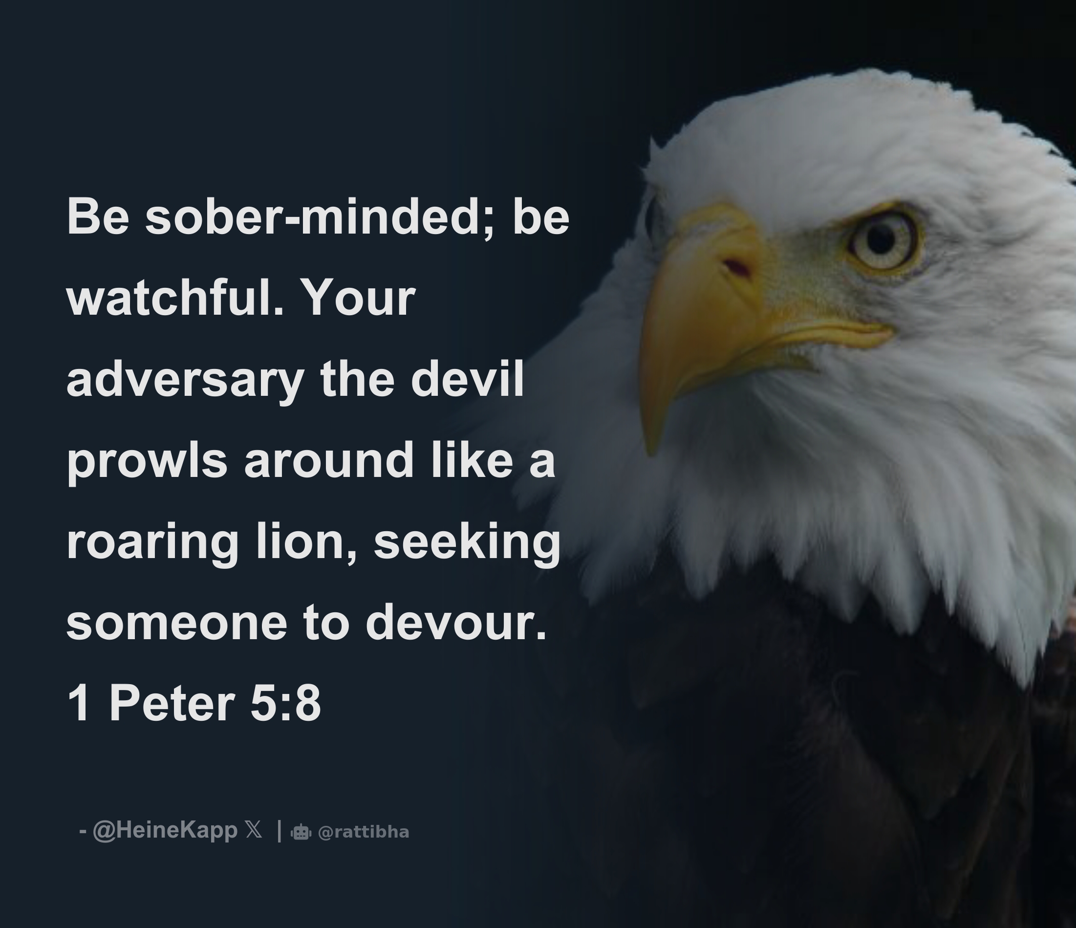 God's Watchers, Sober and Watchful | matterofprayer