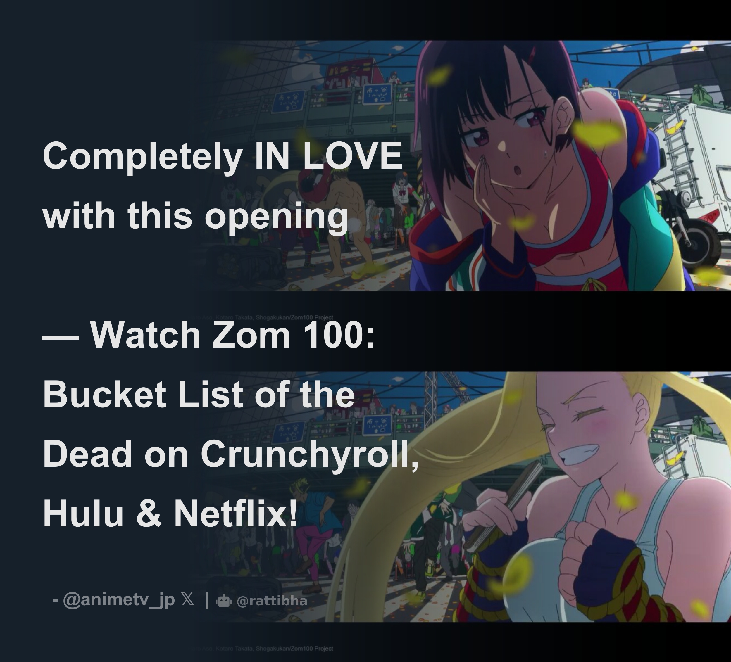 Watch Zom 100: Bucket List of the Dead - Crunchyroll