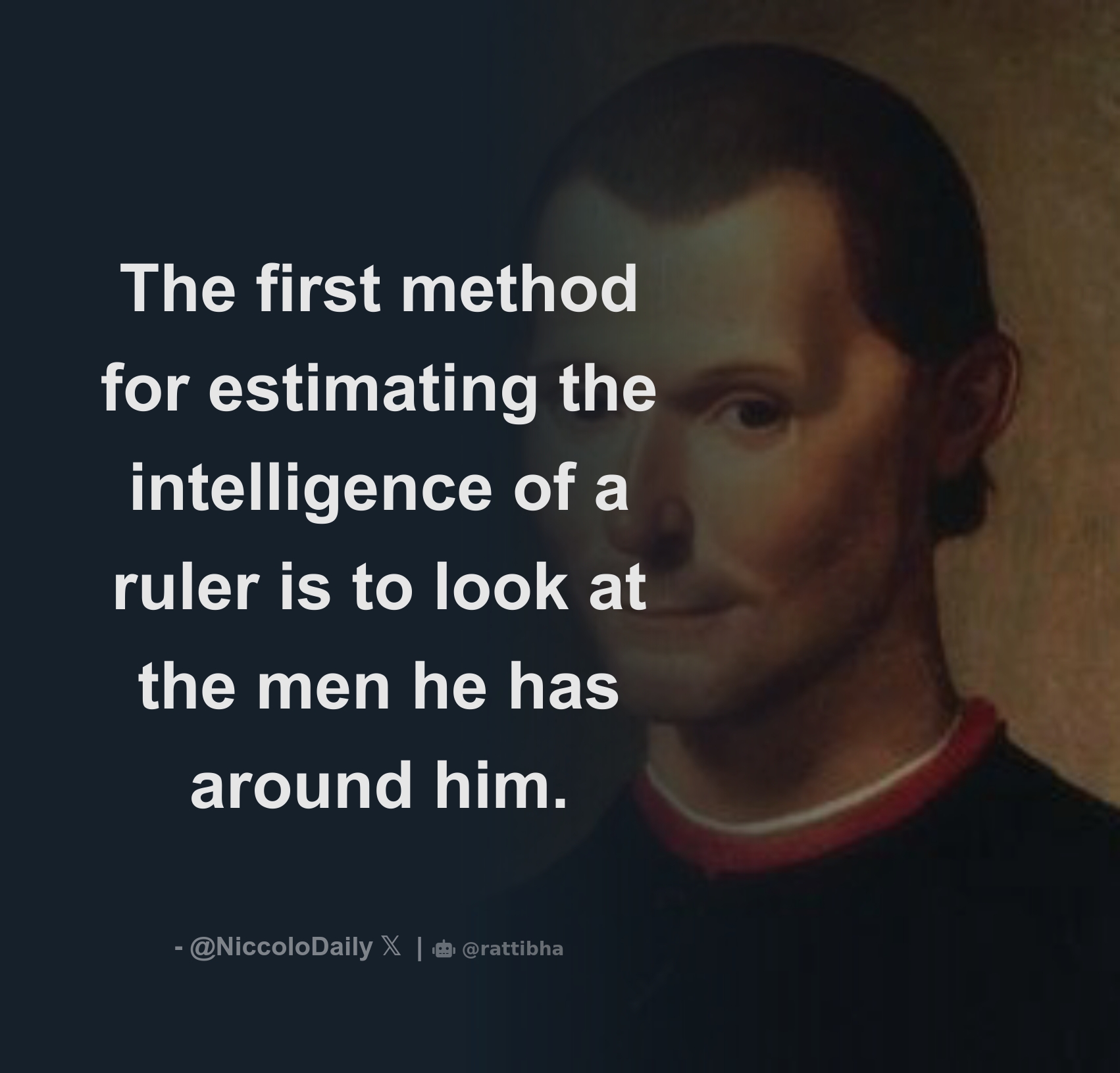 The First Method For Estimating The Intelligence Of A Ruler Is To Look the-first-method-for-estimating-the-intelligence-of-a-ruler-is-to-look
