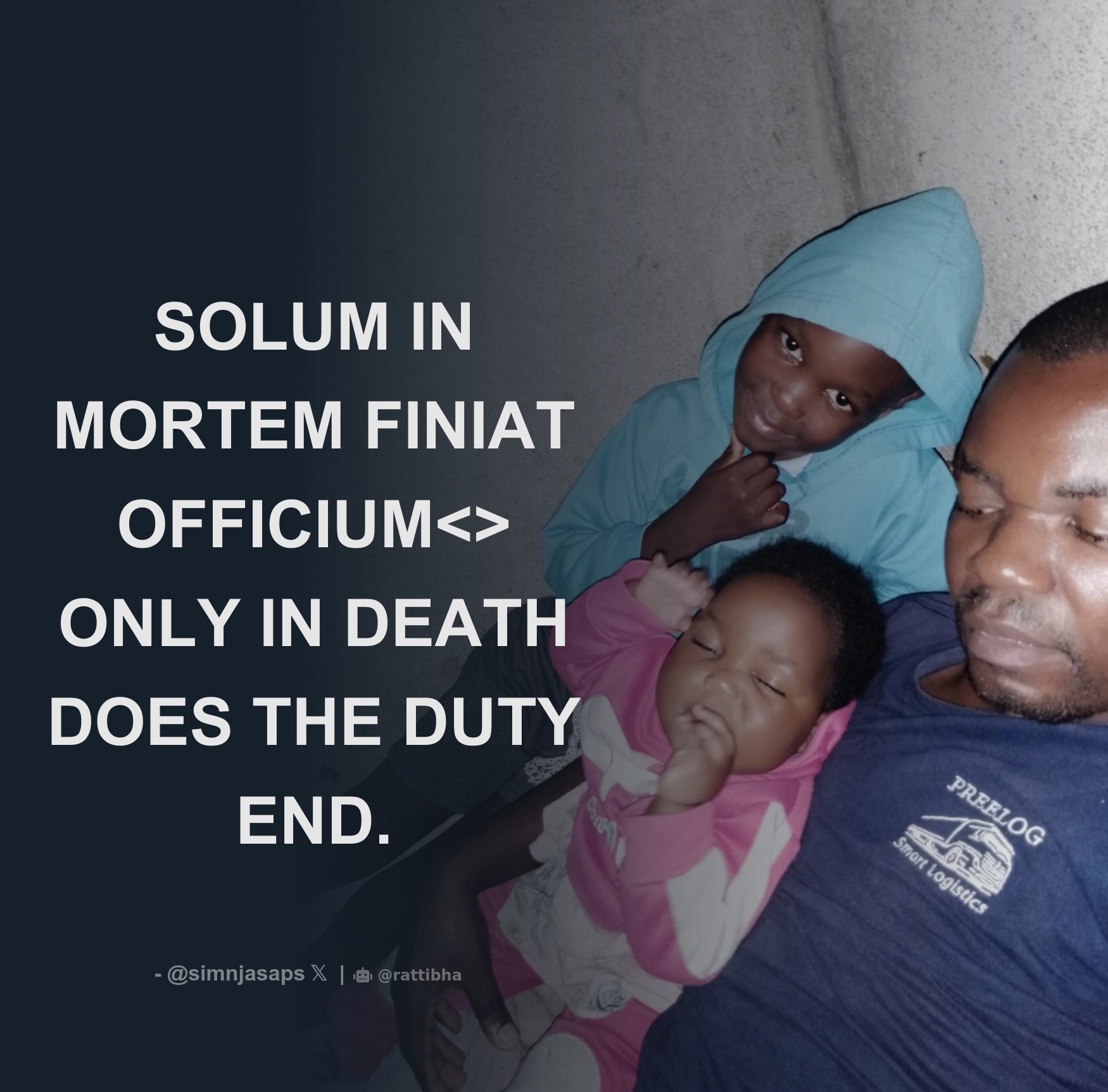 Solum In Mortem Finiat Officium Only In Death Does The Duty End Thread From Certified Voter