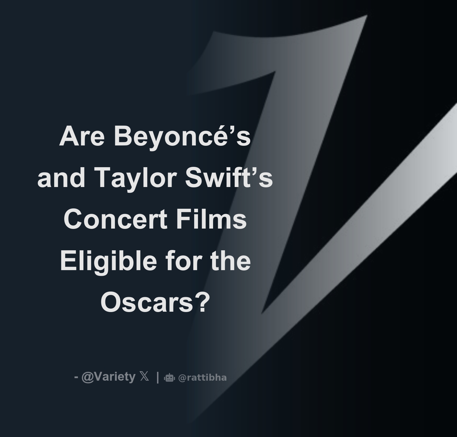 Are Beyoncé’s And Taylor Swift’s Concert Films Eligible For The Oscars ...