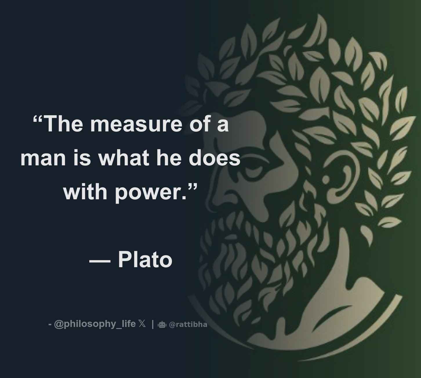  the measure of a man is what he does with power plato download