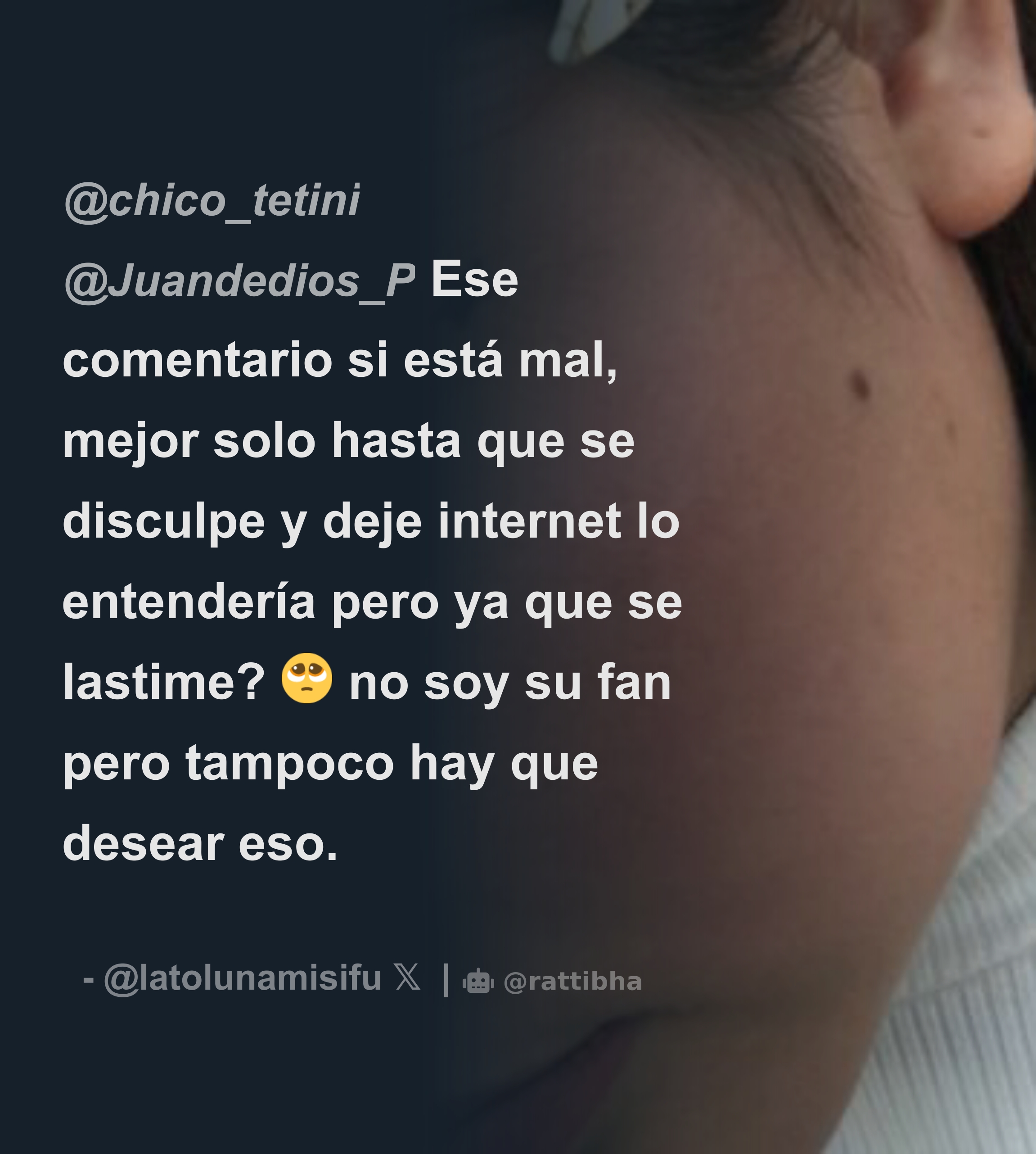 Chico sad x