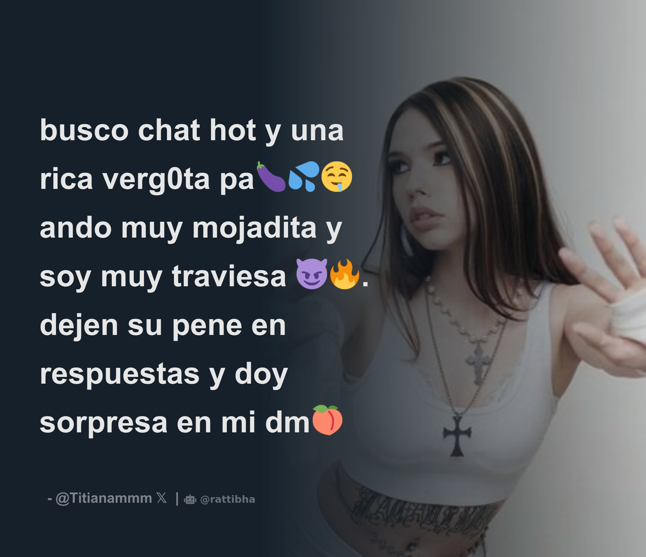 Busco Chat Hot Y Una Rica Verg0ta Pa🍆💦🤤 Ando Muy Mojadita Y Soy Muy Traviesa 😈🔥 Dejen Su Pene 