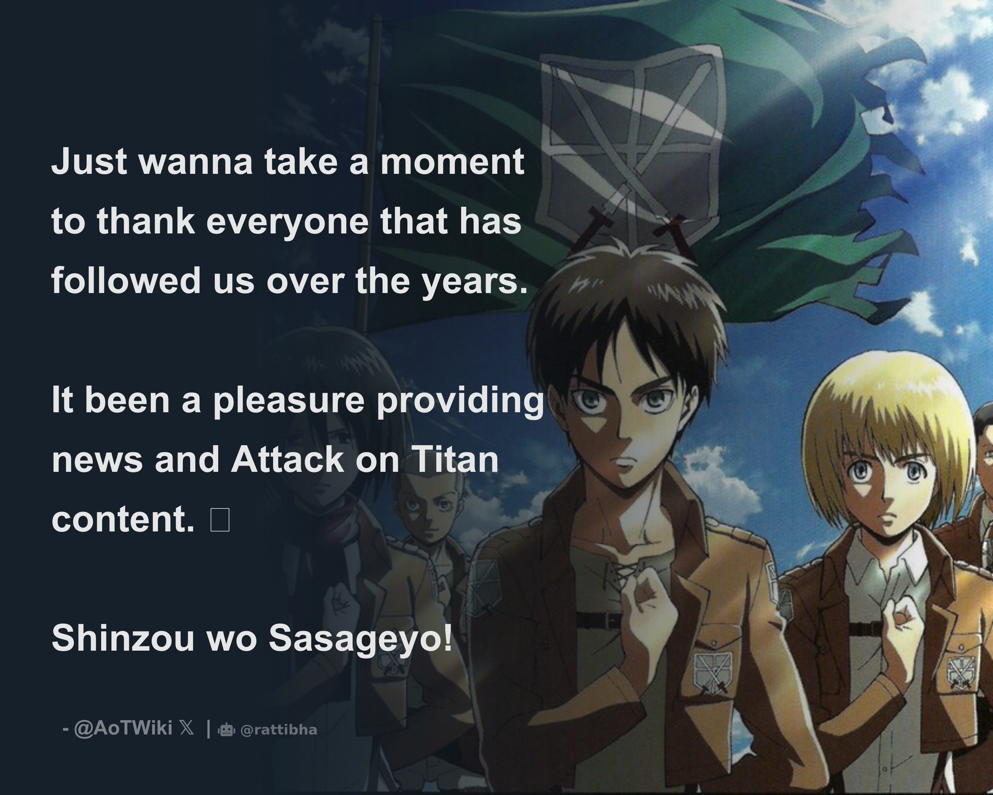 Attack on Titan Wiki (@attackontitanwiki) on Threads