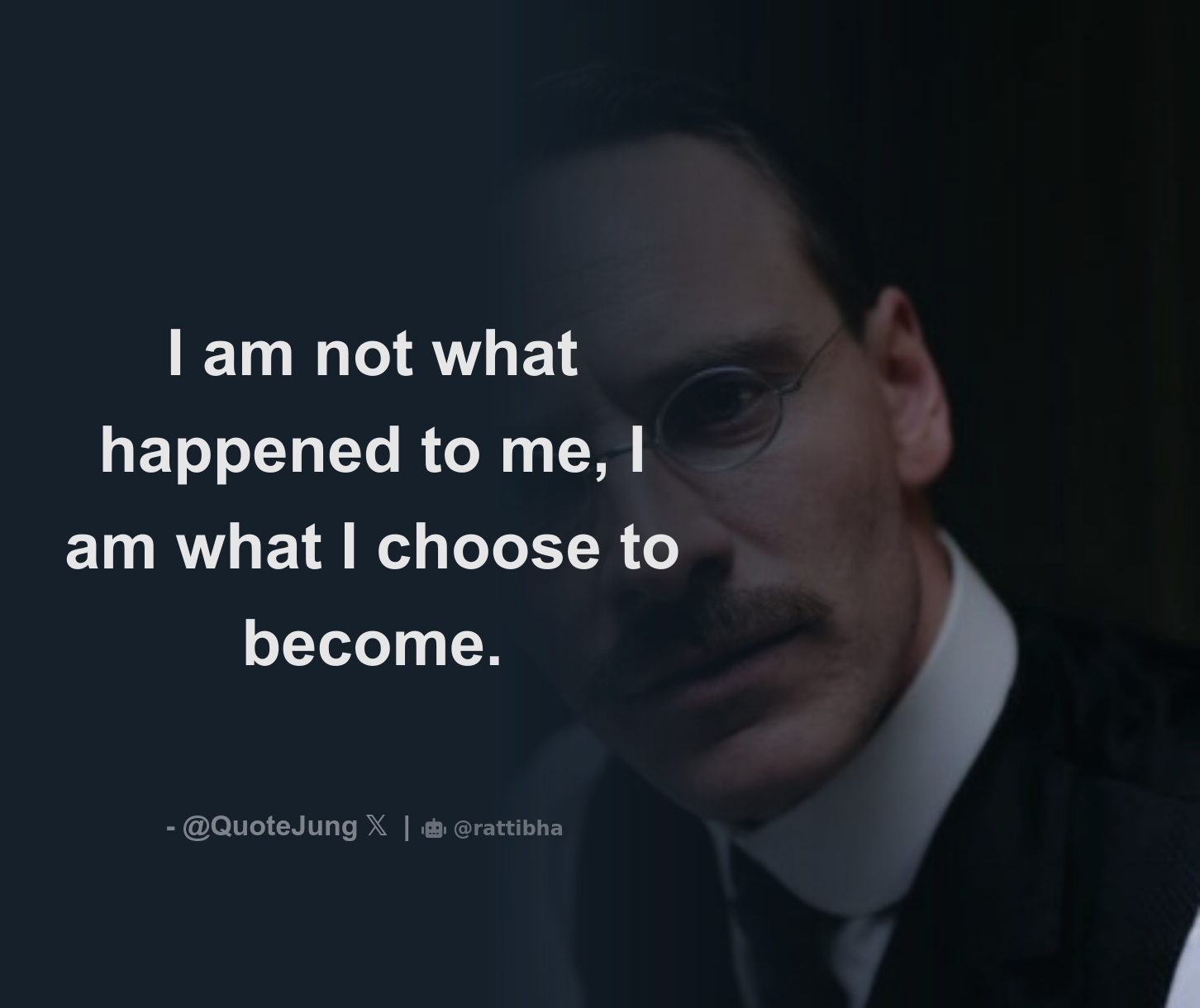 I am not what happened to me i am what i choose to become thread
