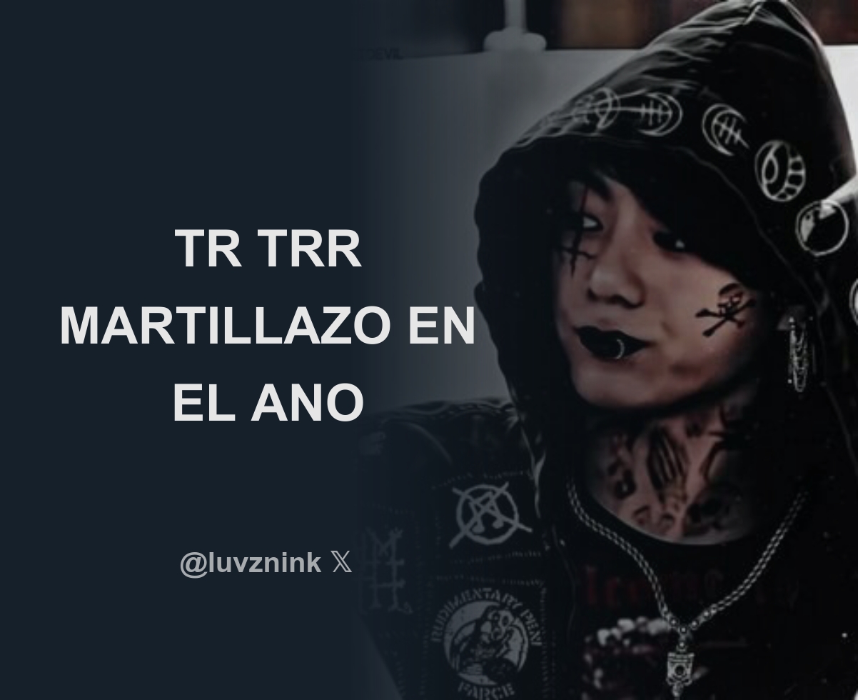 TR TRR MARTILLAZO EN EL ANO - Download Tweet Image from ୨ৎ Nico @luvznink -  Rattibha