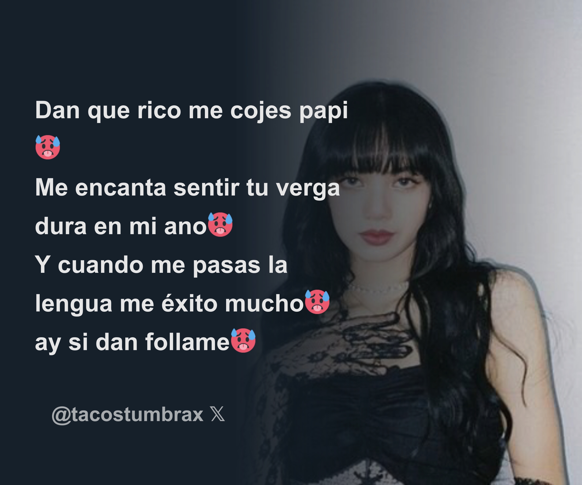 dan_dhs0 Dan que rico me cojes papi🥵 Me encanta sentir tu verga dura en mi  ano🥵 Y cuando me pasas la lengua me éxito mucho🥵ay si dan follame🥵 -  Download Tweet Image