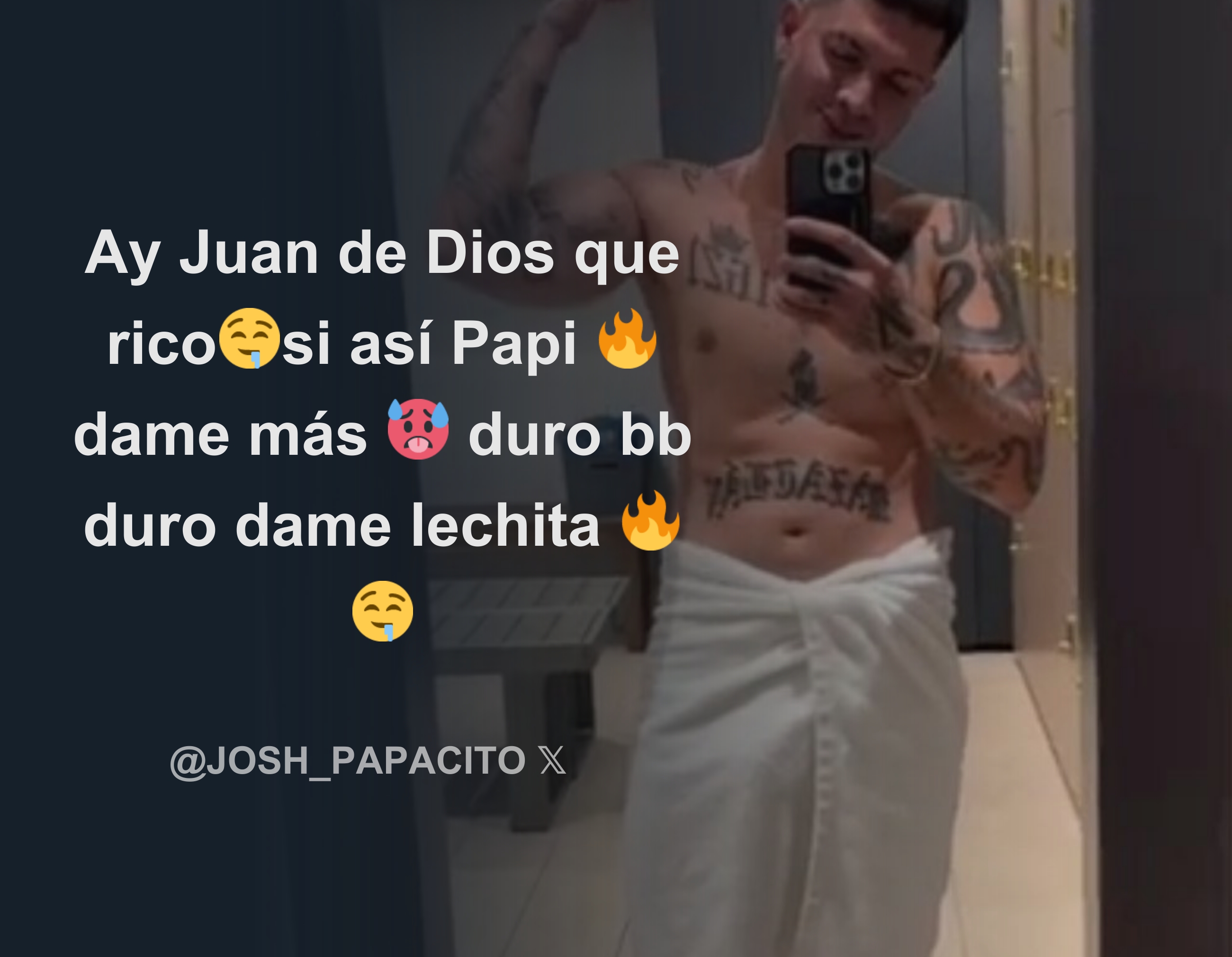 Ay Juan de Dios que rico🤤si así Papi 🔥 dame más 🥵 duro bb duro dame  lechita 🔥🤤 - Download Tweet Image from BUBBALOO🍬 @JOSH_PAPACITO -  Rattibha