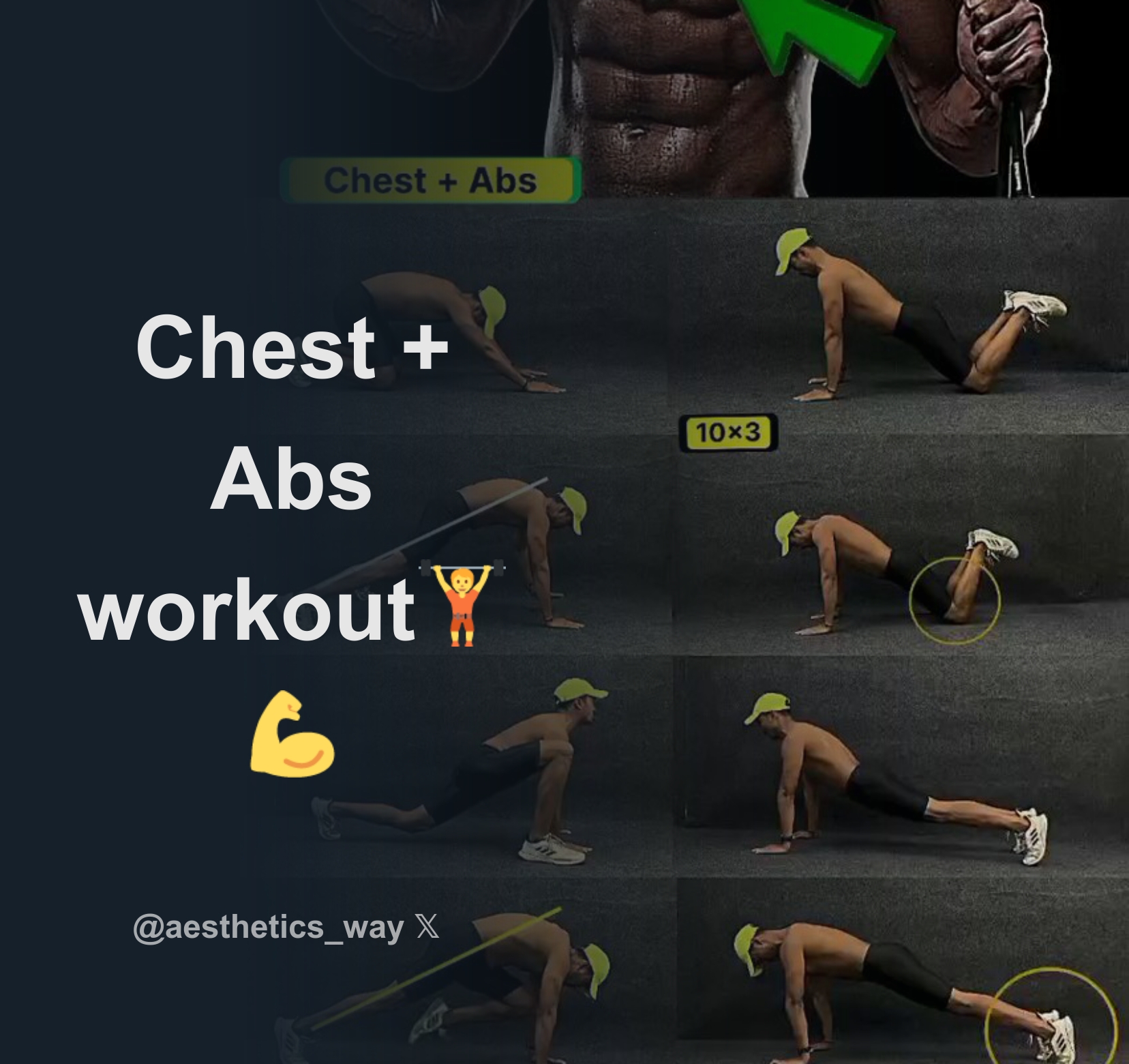 Chest Abs workout Thread from Aesthetic WorkOut