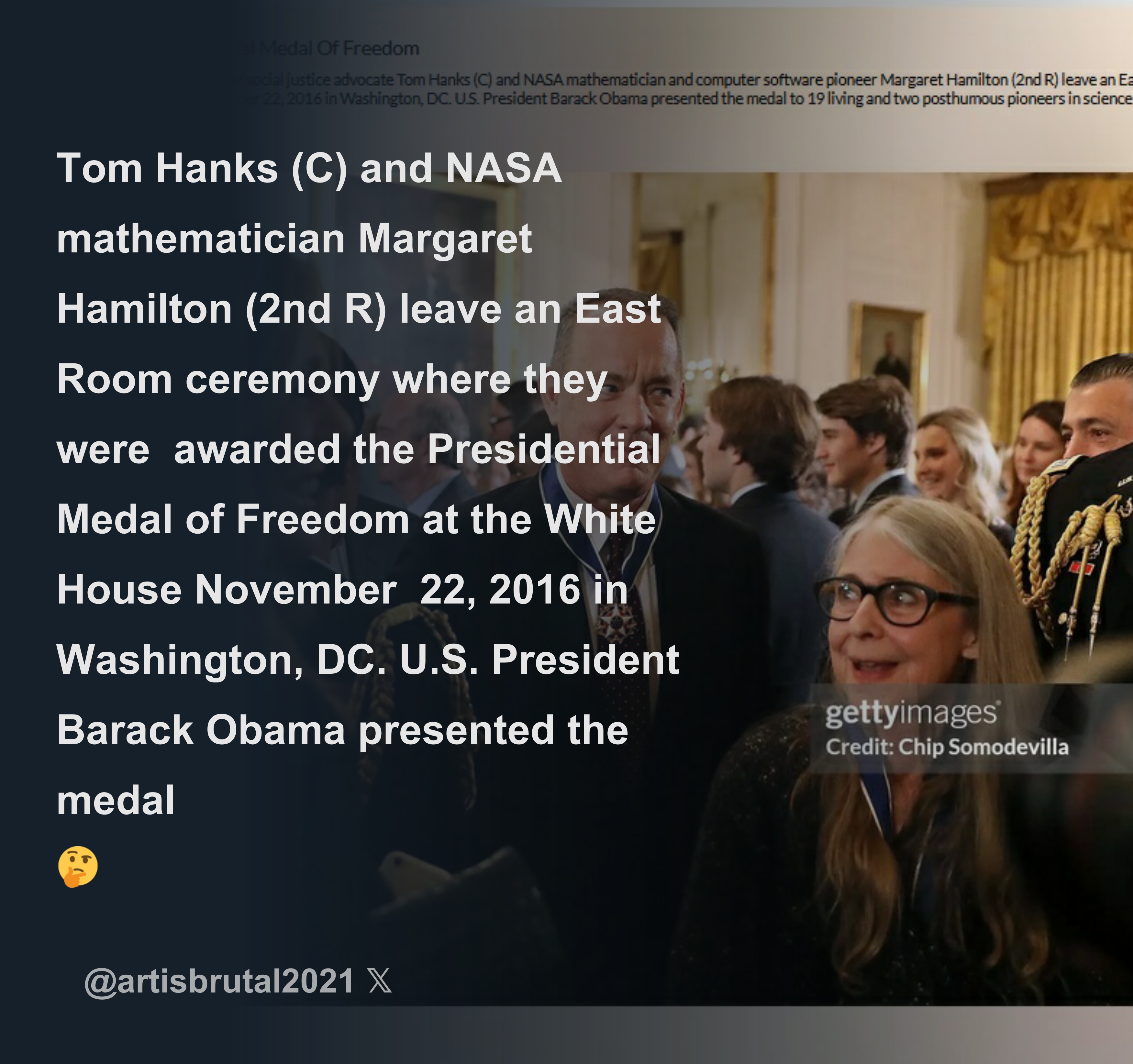 Margaret hamilton medal online of freedom