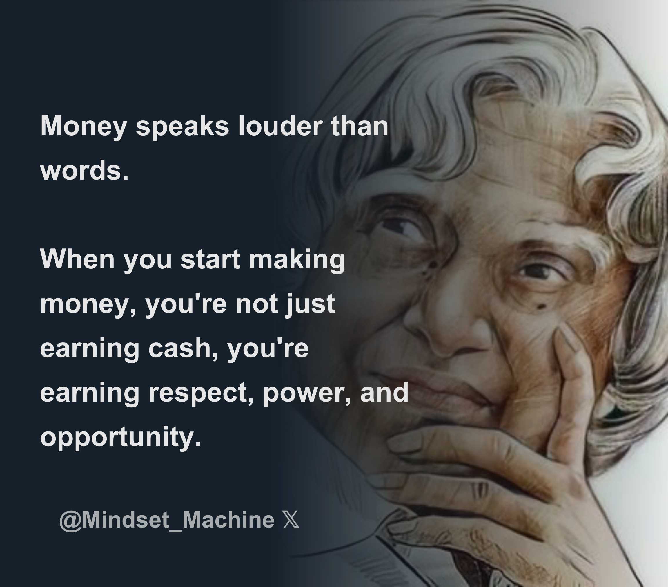money-speaks-louder-than-words-when-you-start-making-money-you-re-not