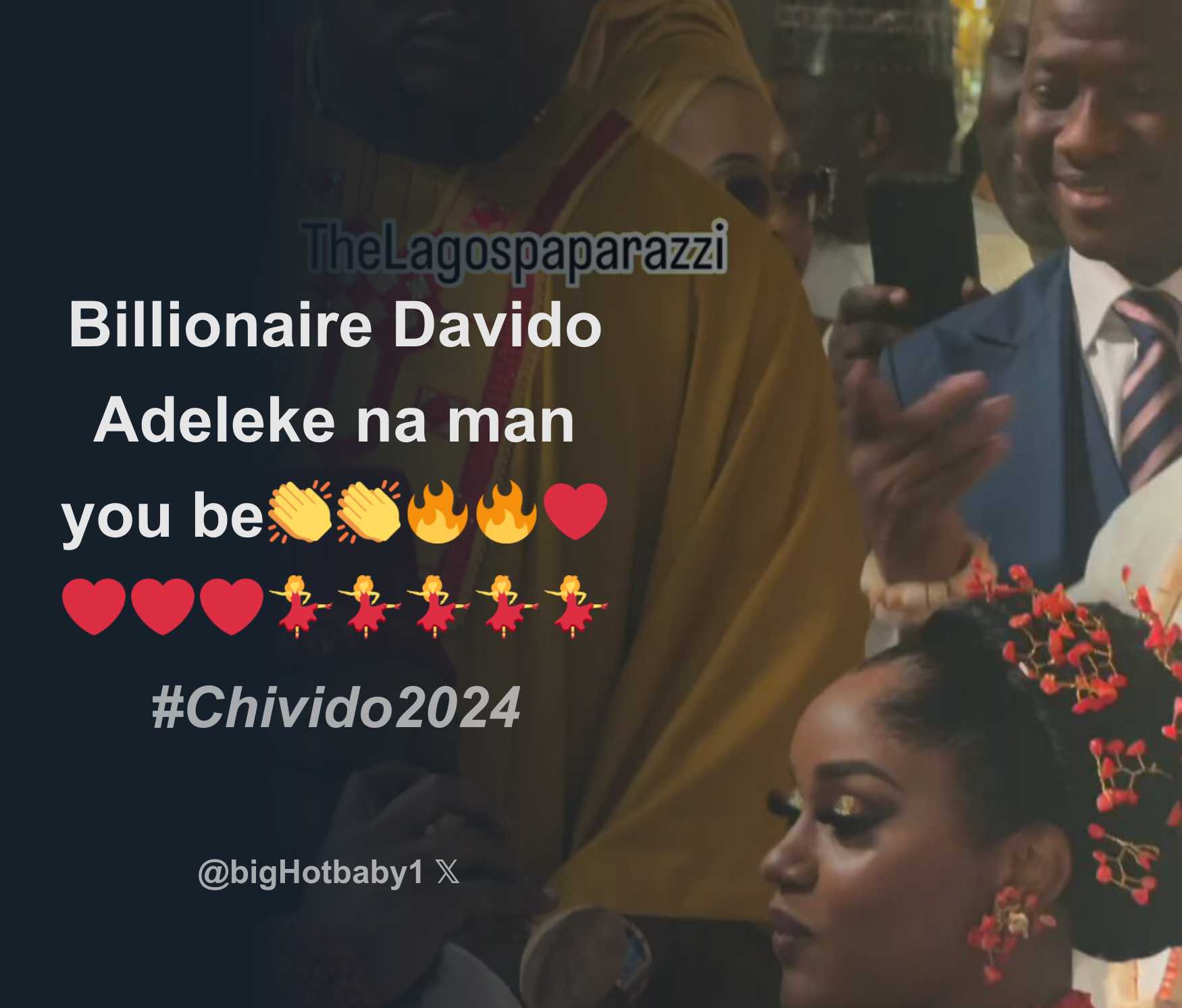 Billionaire Davido Adeleke na man you be👏👏🔥🔥 ️ ️ ️ ️💃💃💃💃💃 #Chivido2024 ...